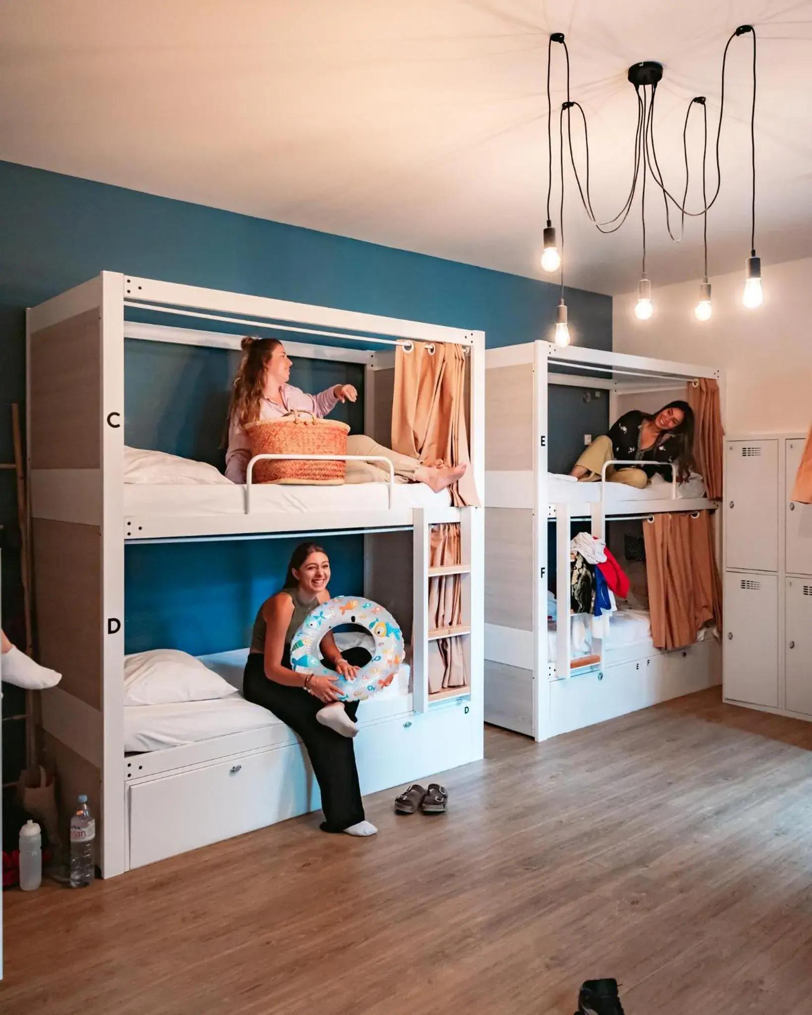 Single Bed in Female Dormitory Room in Georges Hostel & Café Single Bed in Female Dormitory Room in Georges Hostel & Café