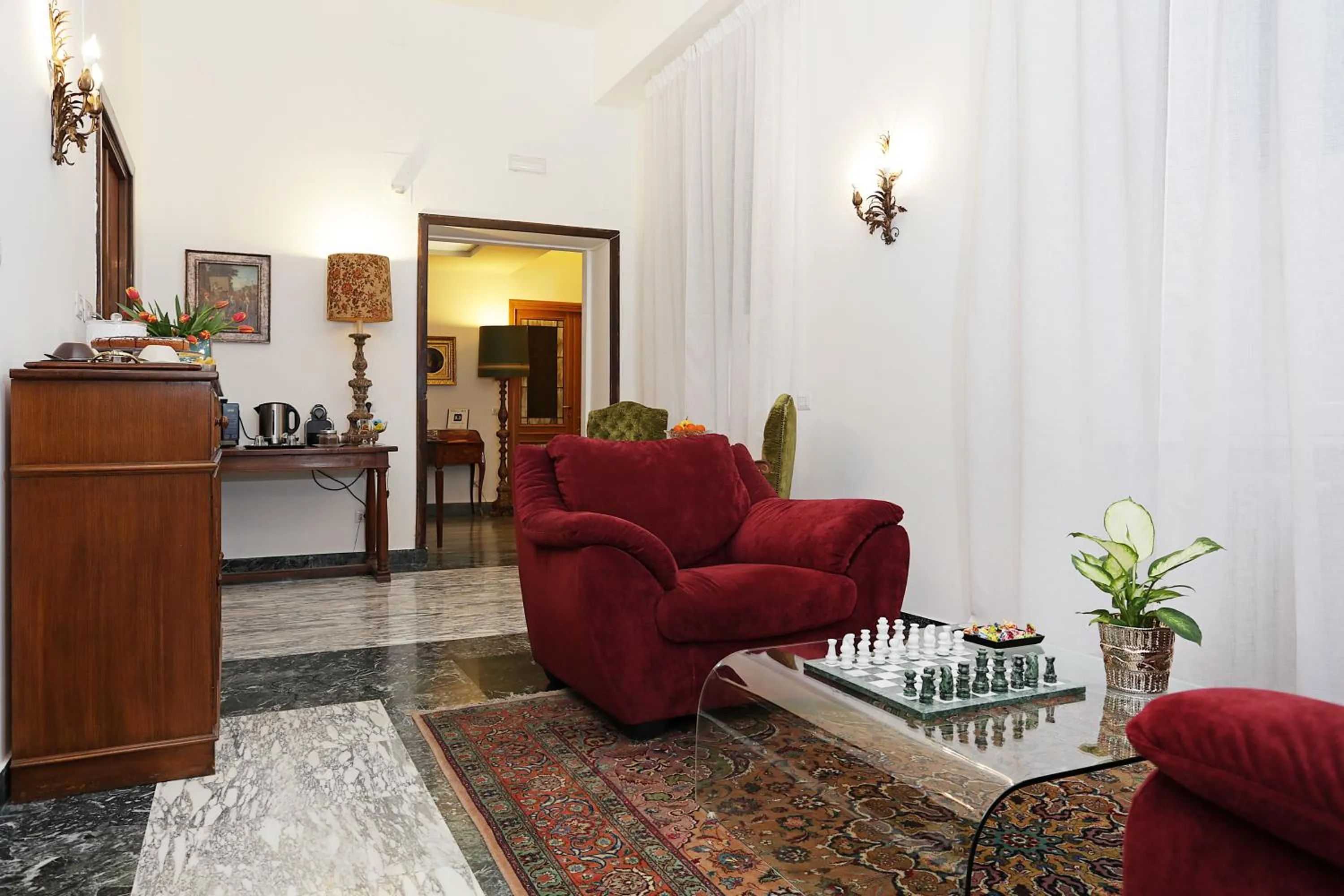 Lounge or bar in Houspitality Caesar Bed & Breakfast