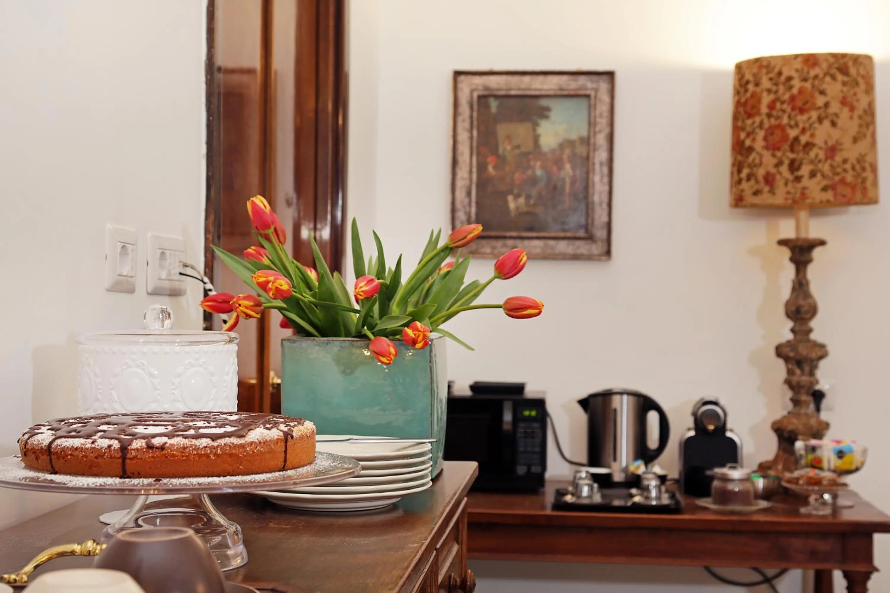 Decorative detail in Houspitality Caesar Bed & Breakfast