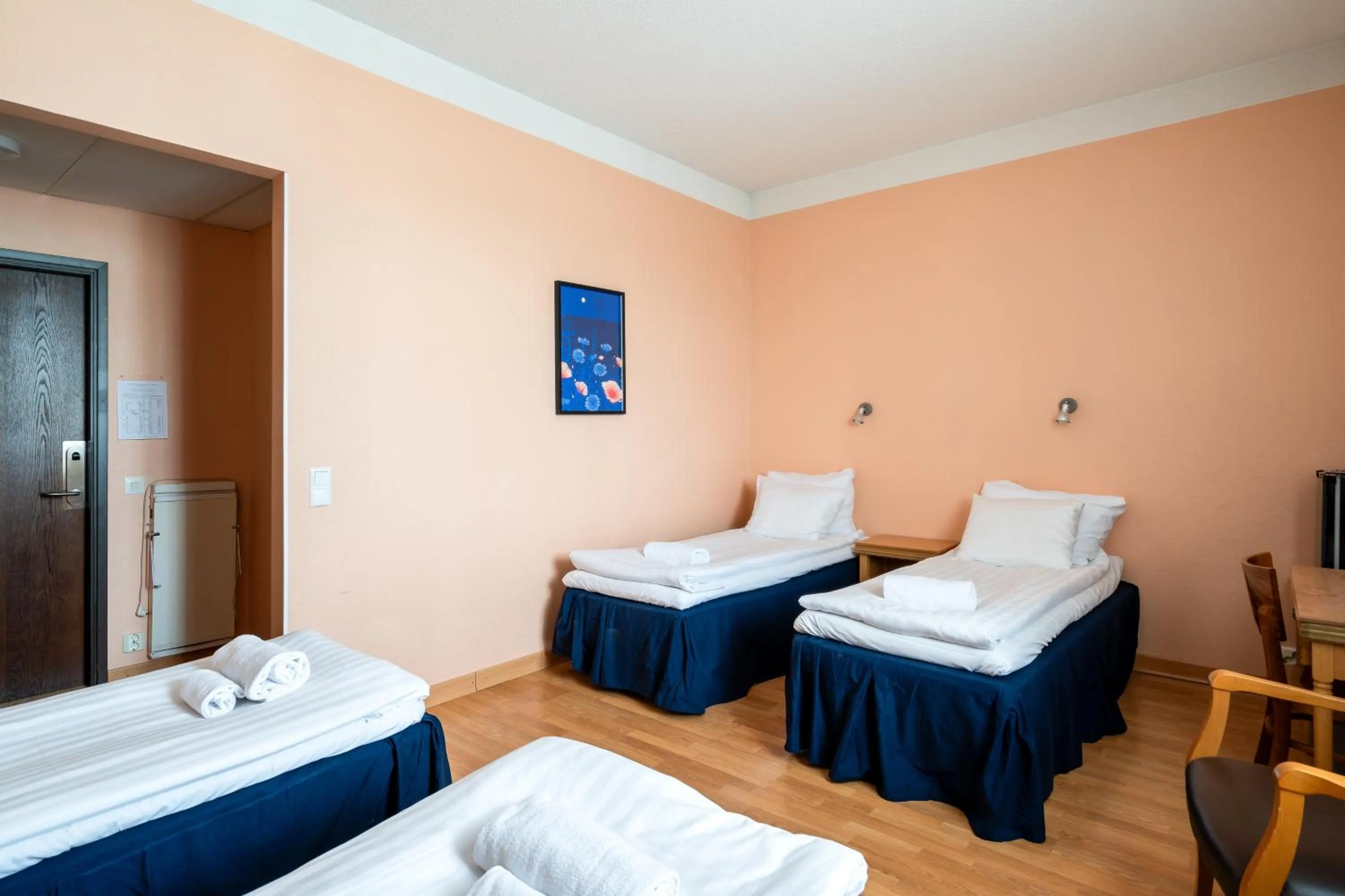 Bedroom, Bed in Hiisi Hotel Turku Seaport