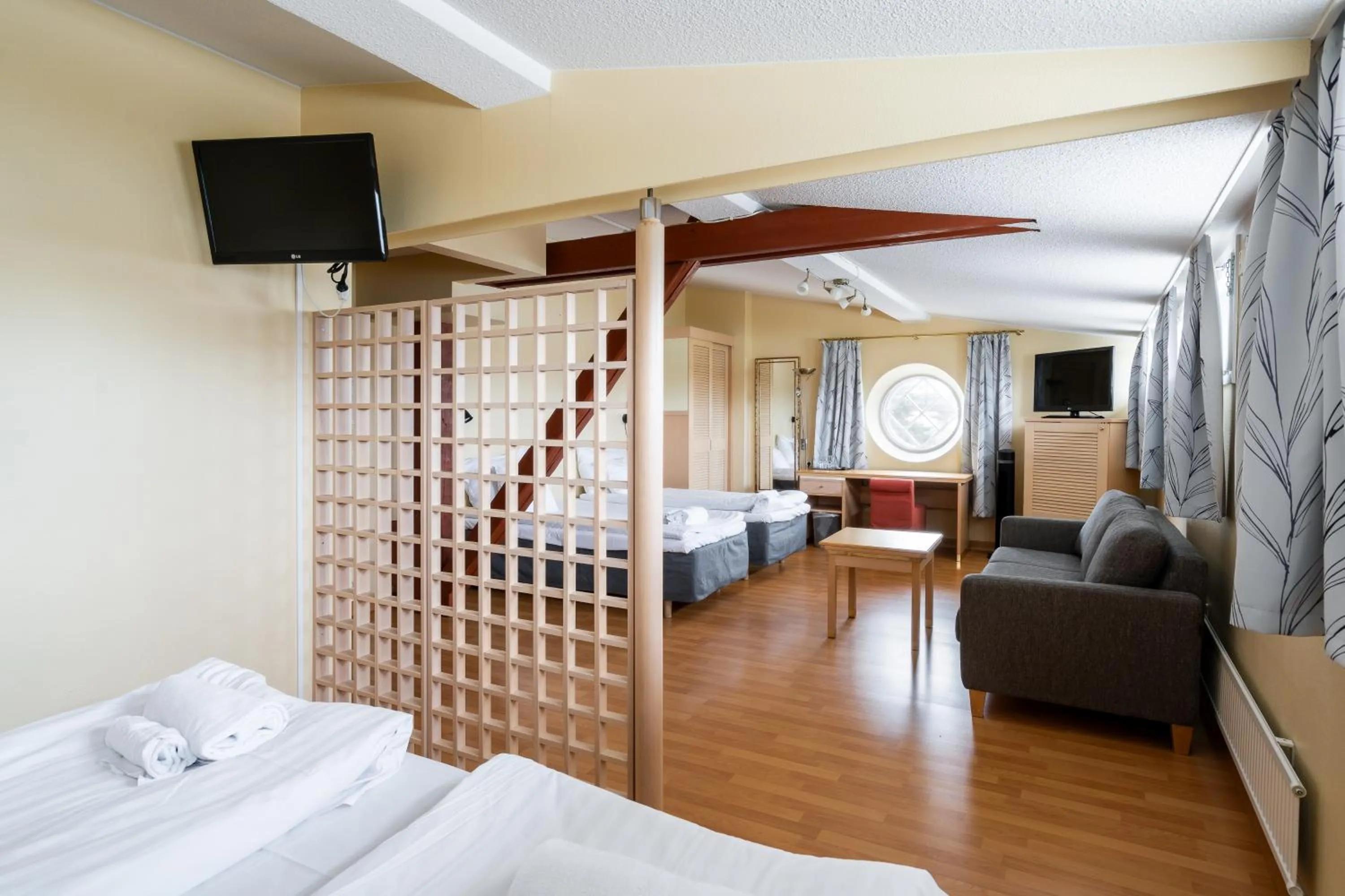 Bedroom, Bed in Hiisi Hotel Turku Seaport