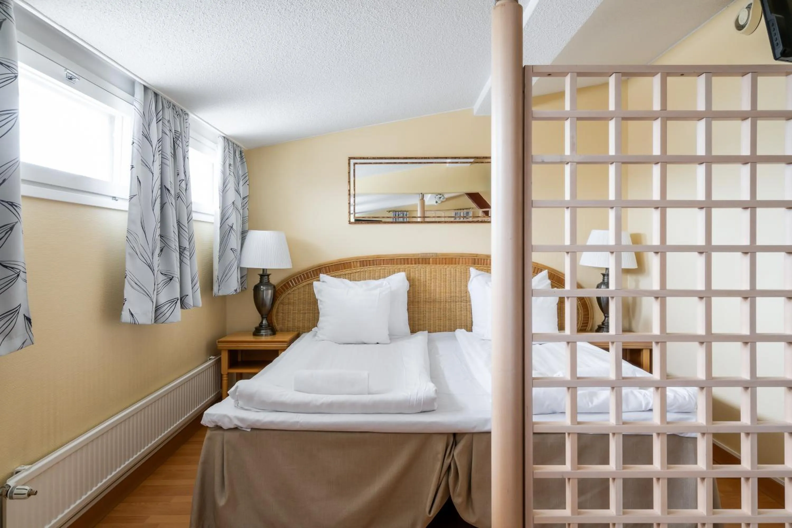 Bedroom, Bed in Hiisi Hotel Turku Seaport