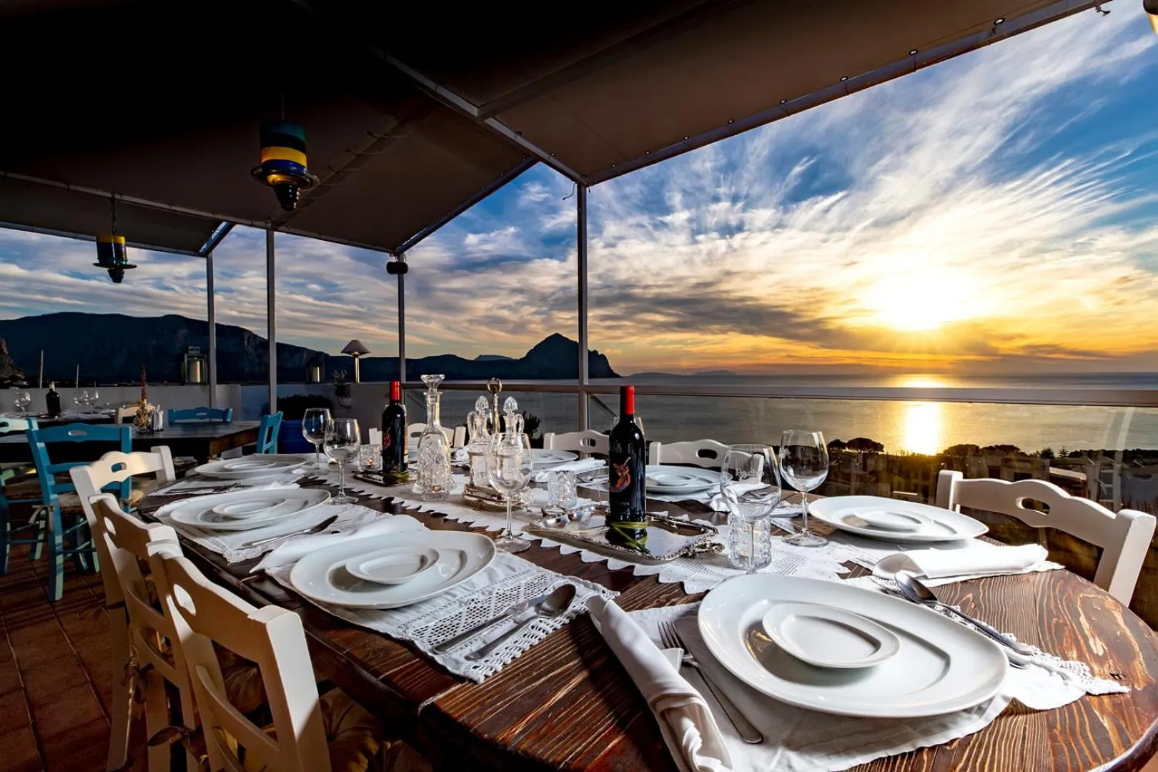 Sunset in Hotel Pocho