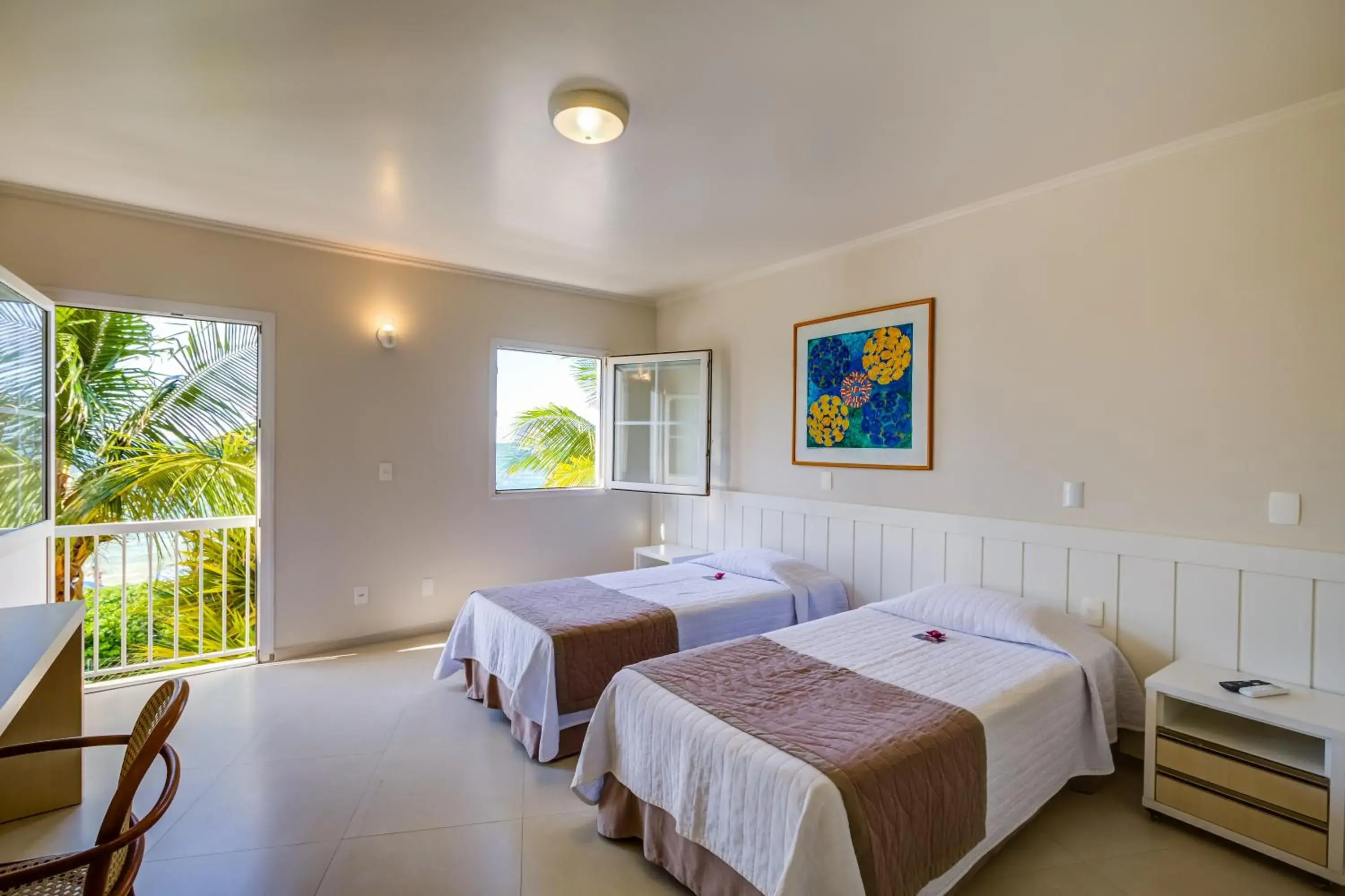 Bed in Hotel Vila do Farol Bed in Hotel Vila do Farol