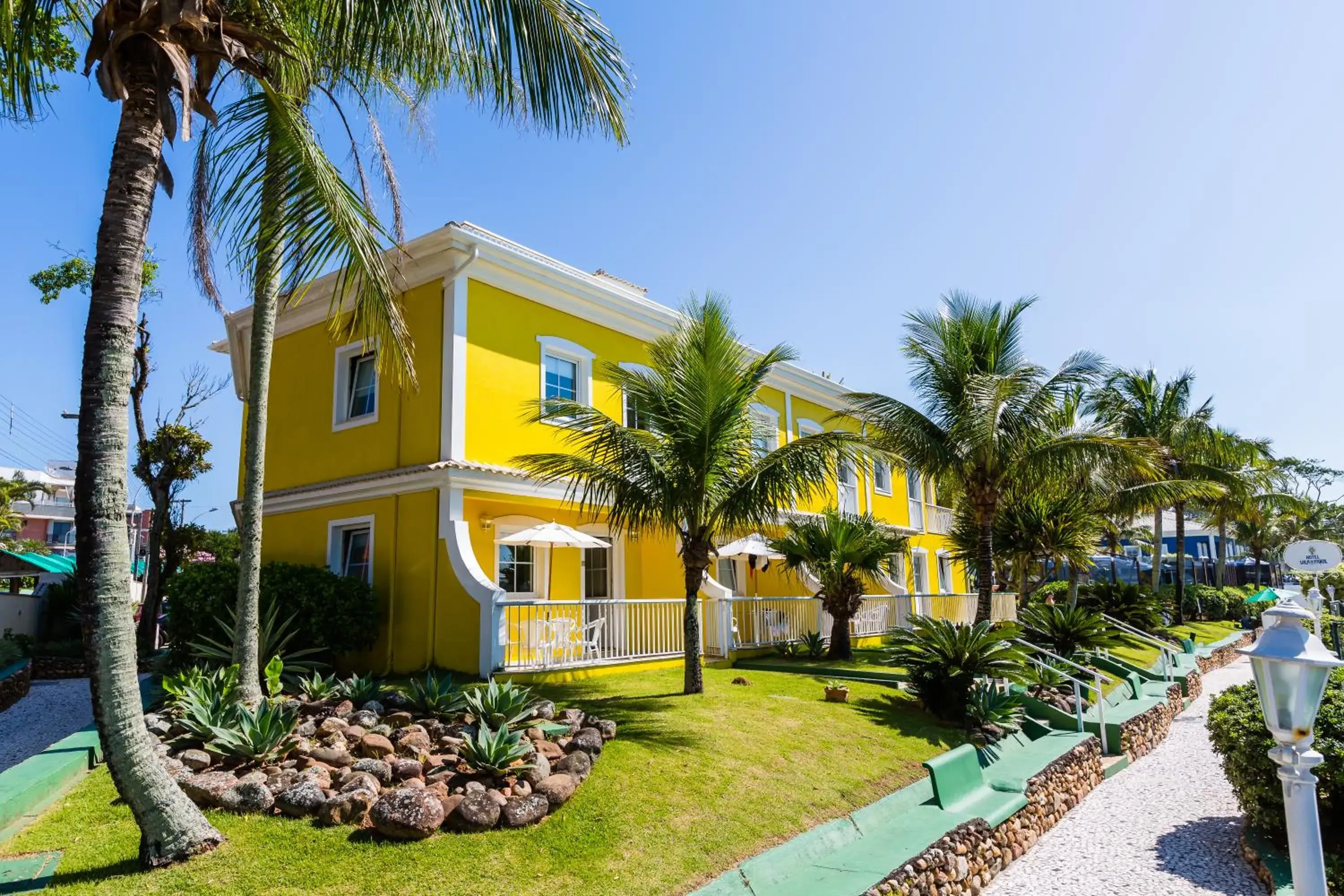 Property building in Hotel Vila do Farol Property building in Hotel Vila do Farol