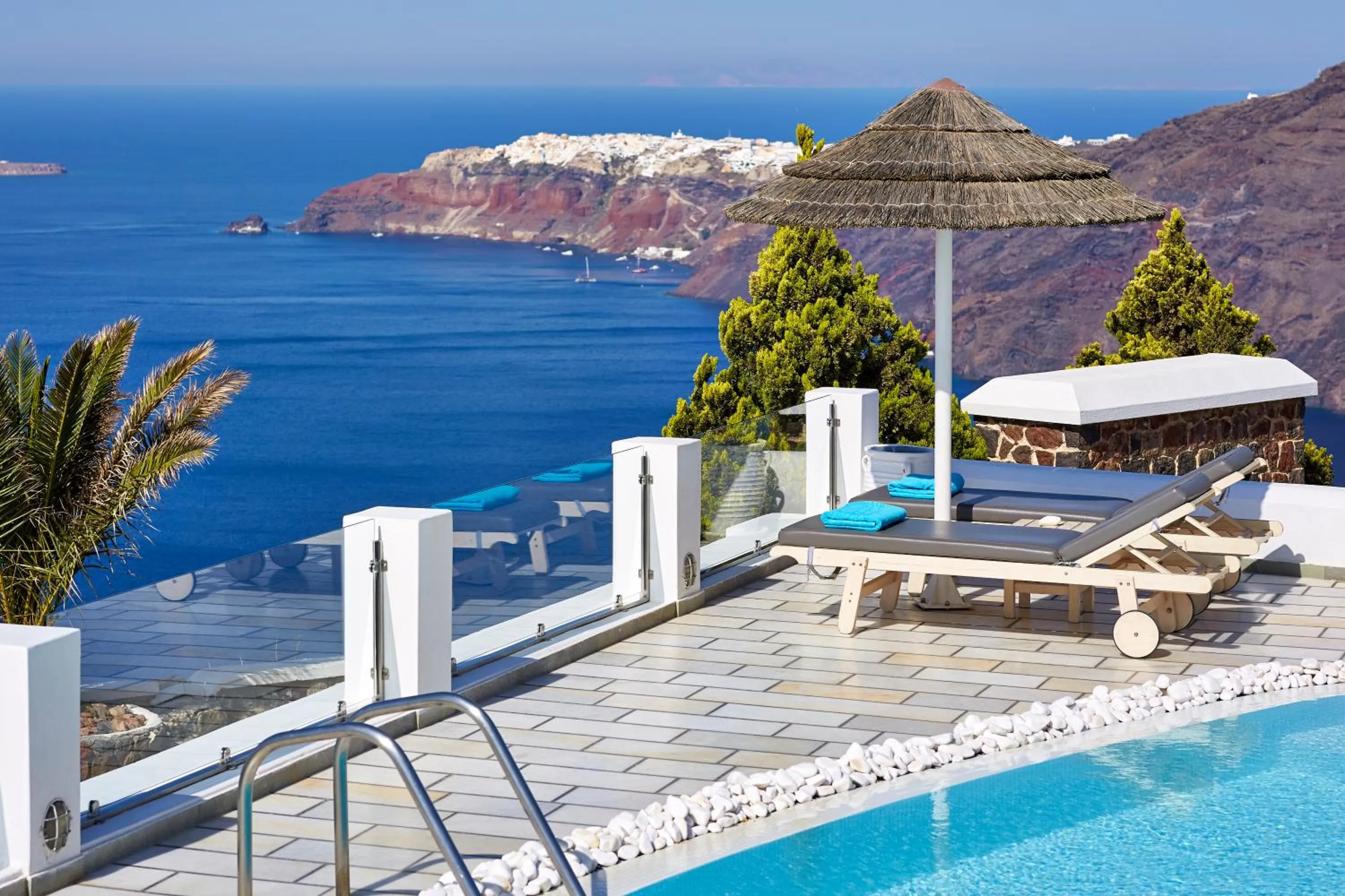 Natural landscape in Santorini Princess Spa Hotel