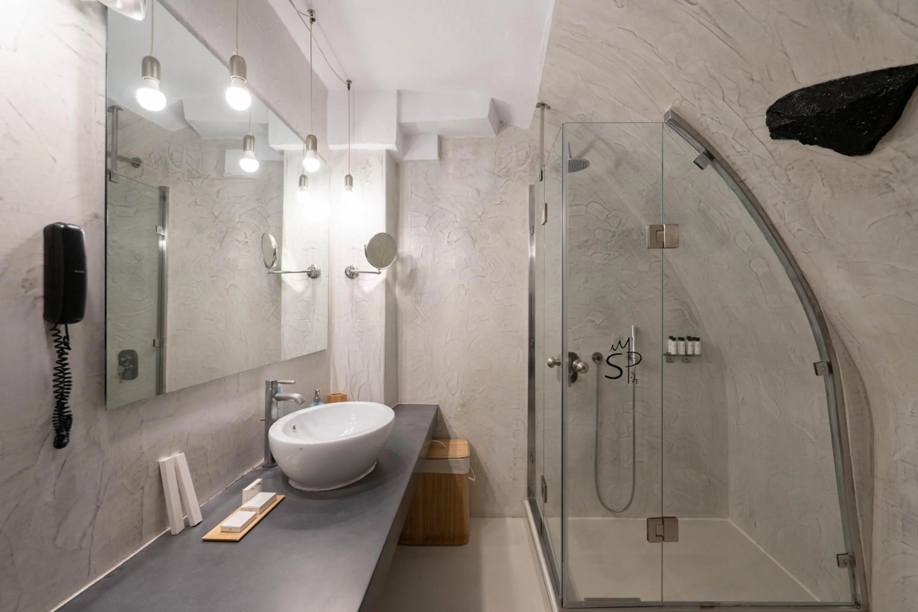 Bathroom in Santorini Princess Spa Hotel