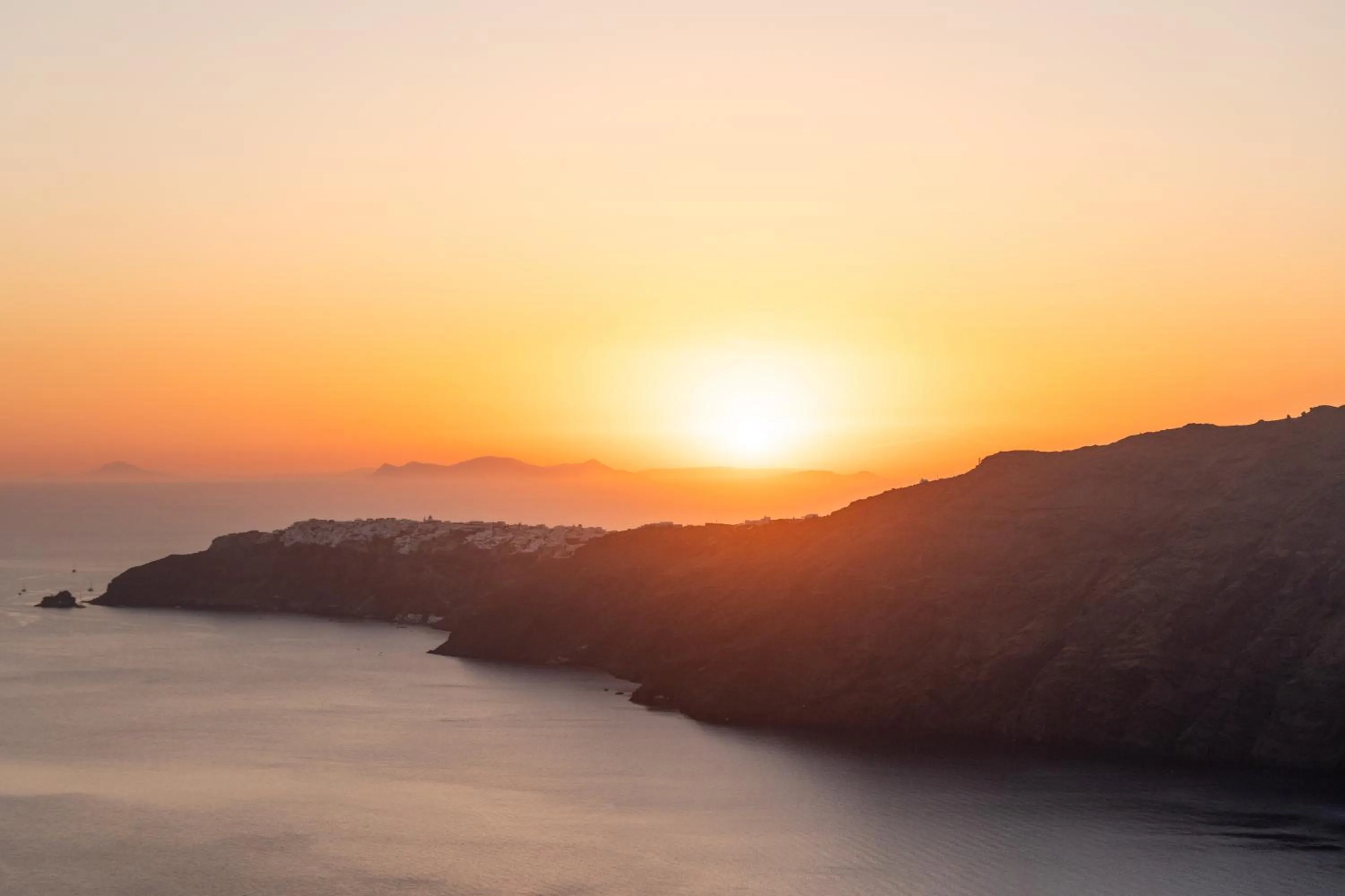 Sea view in Santorini Princess Spa Hotel