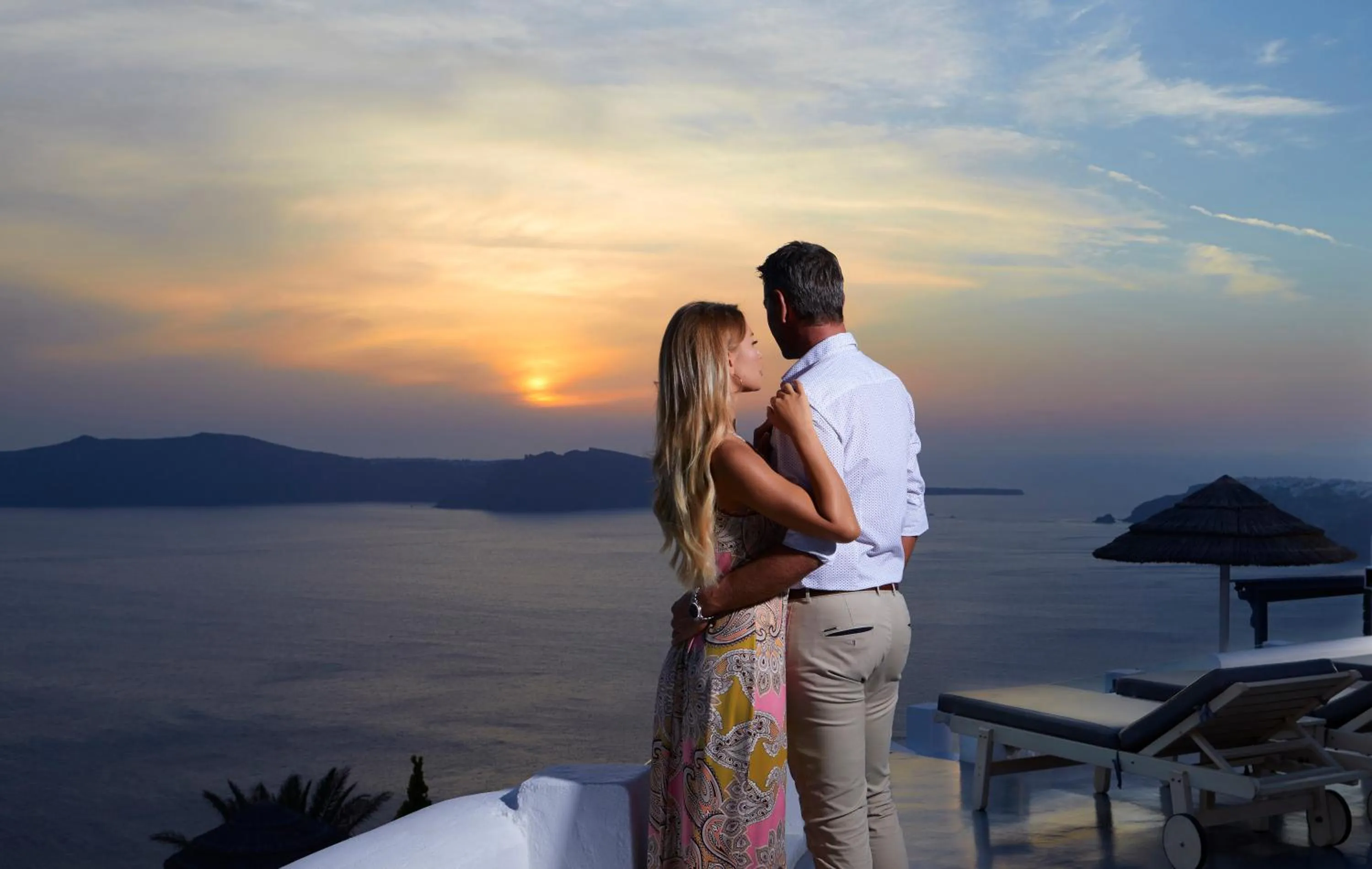 Sea view in Santorini Princess Spa Hotel