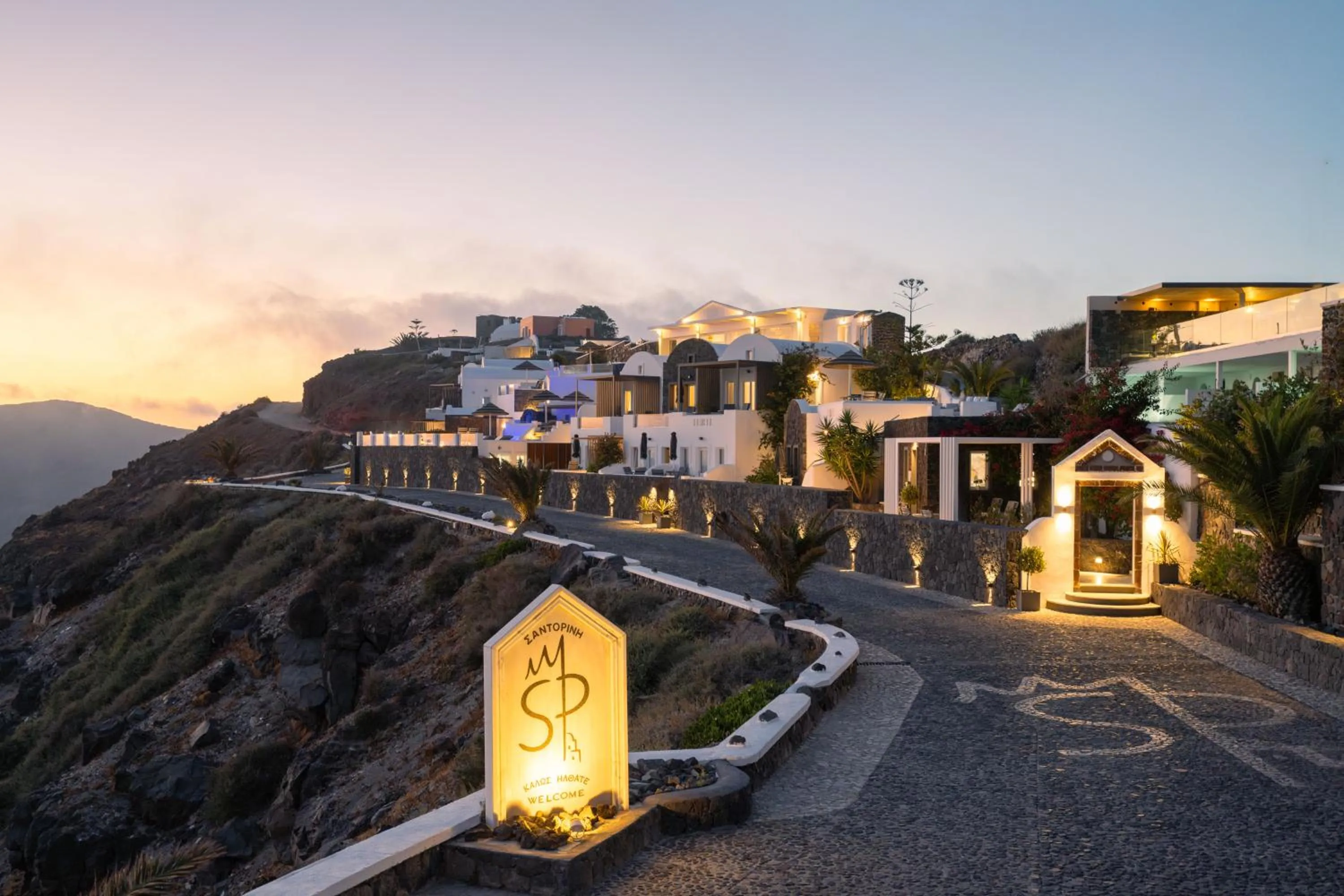 Property building in Santorini Princess Spa Hotel