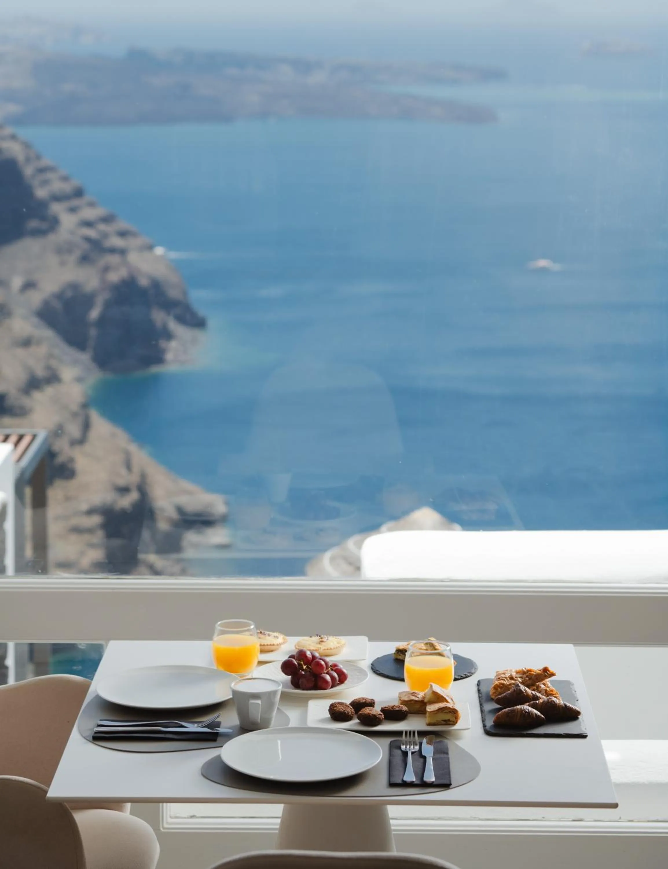Breakfast in Santorini Princess Spa Hotel
