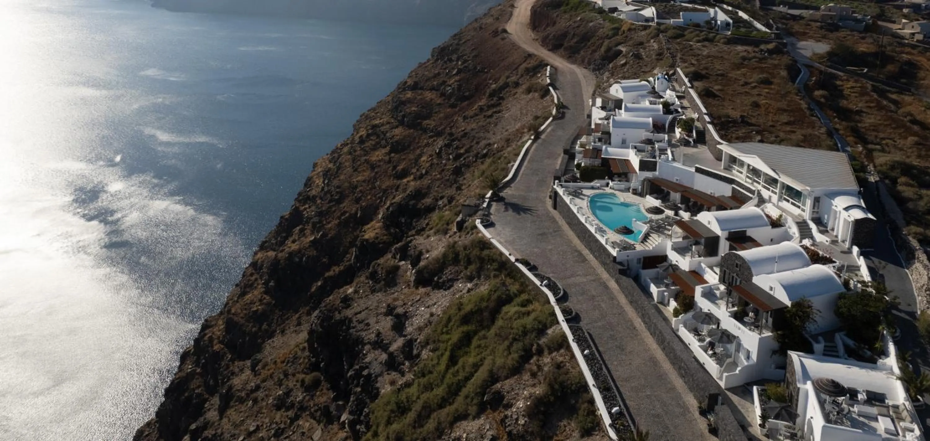 Property building in Santorini Princess Spa Hotel