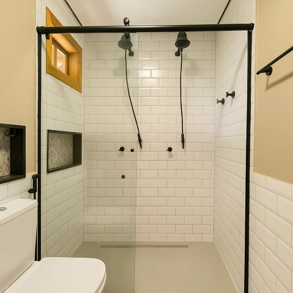 Bathroom in Pousada Flores do Cerrado