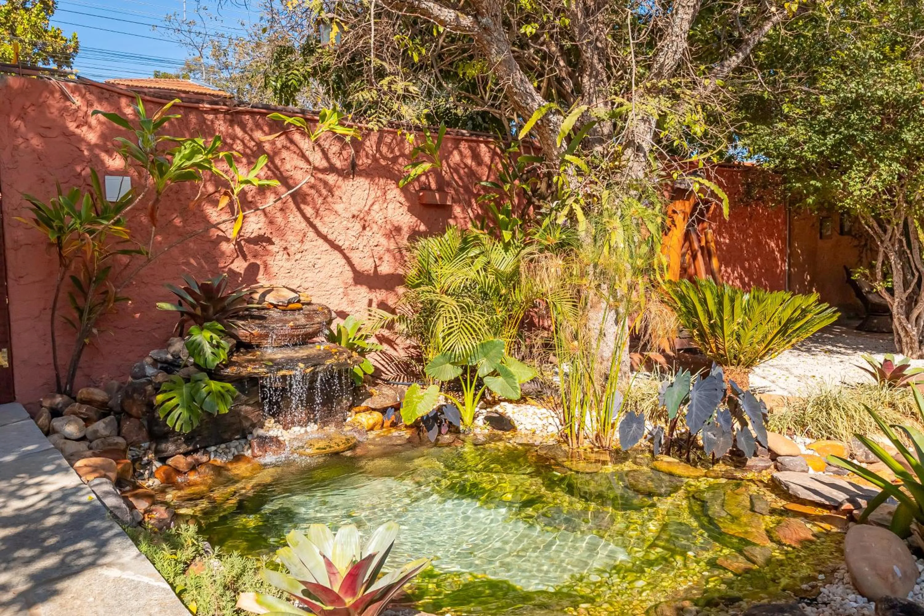 Lobby or reception in Pousada Flores do Cerrado