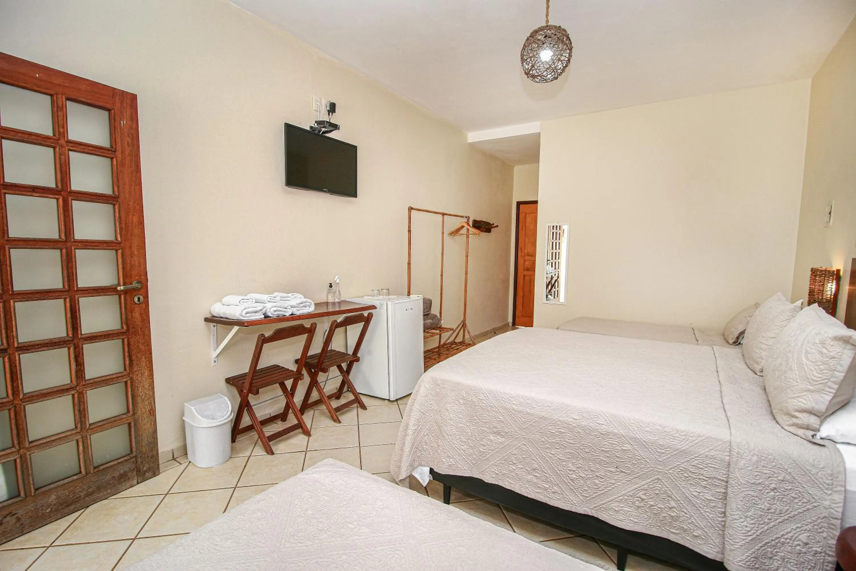 Bedroom, Bed in Pousada Flores do Cerrado