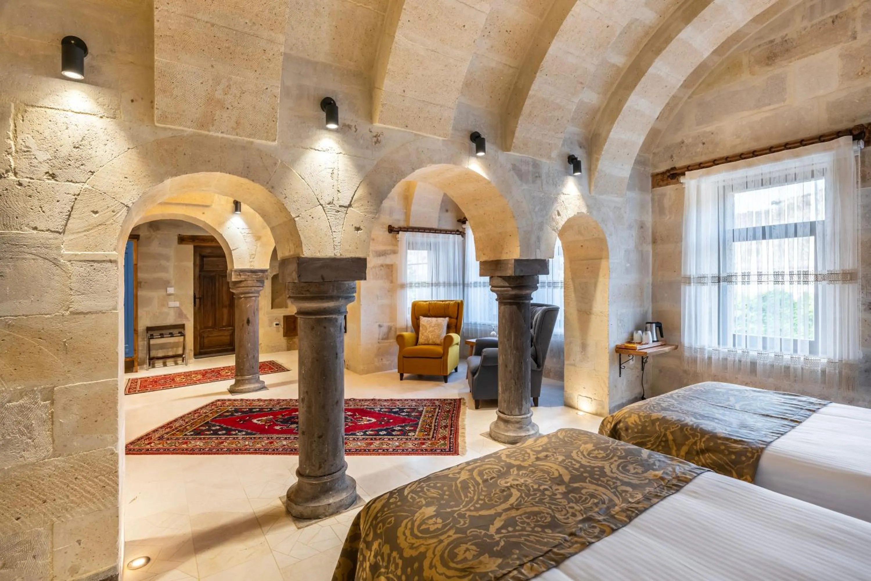 Bed in Cappadocia Estates Hotel