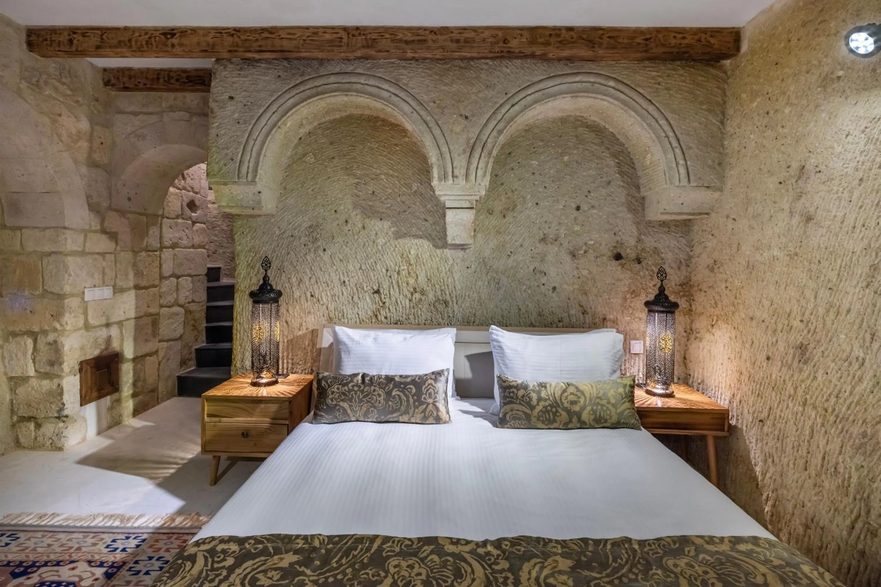 Bed in Cappadocia Estates Hotel