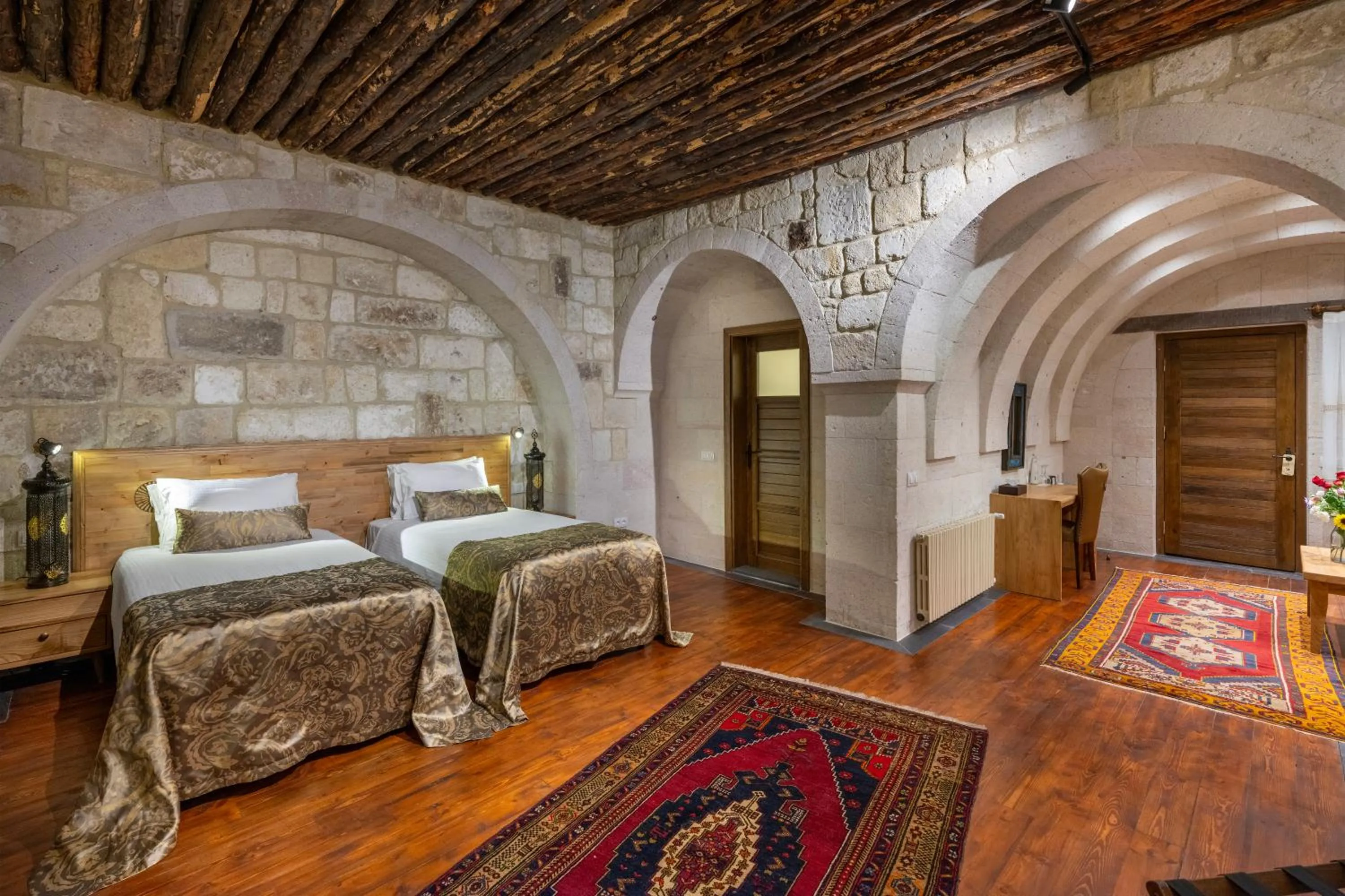 Bed in Cappadocia Estates Hotel