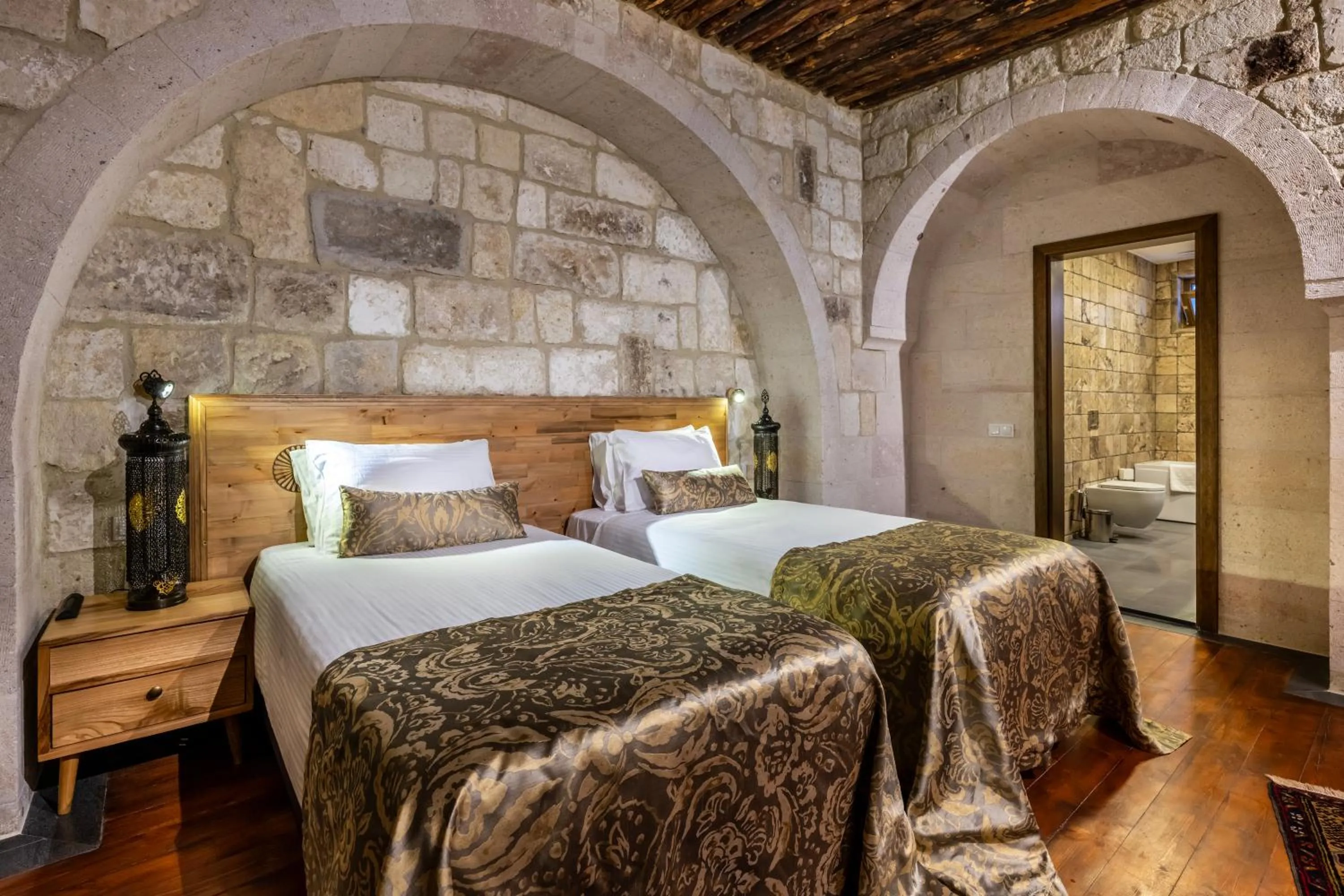 Bed in Cappadocia Estates Hotel