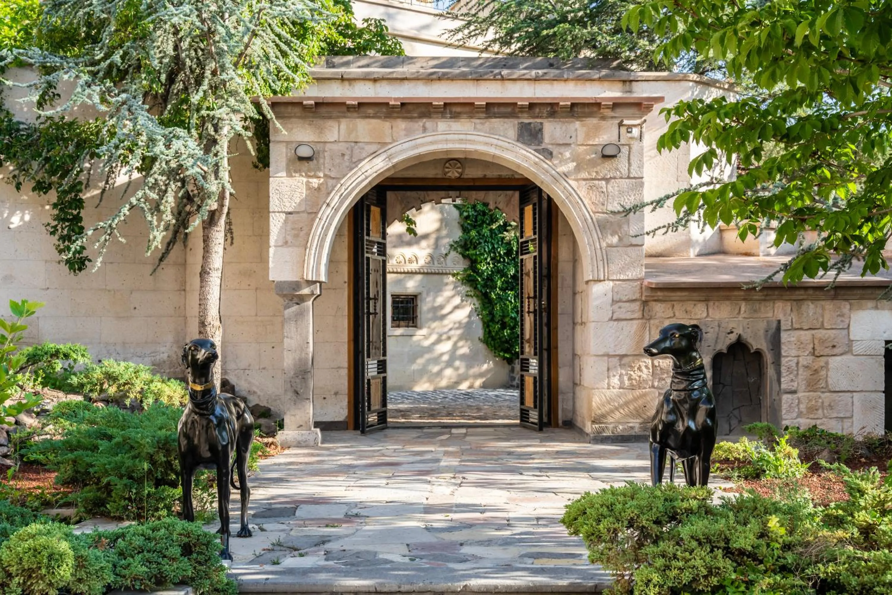 Garden view in Cappadocia Estates Hotel