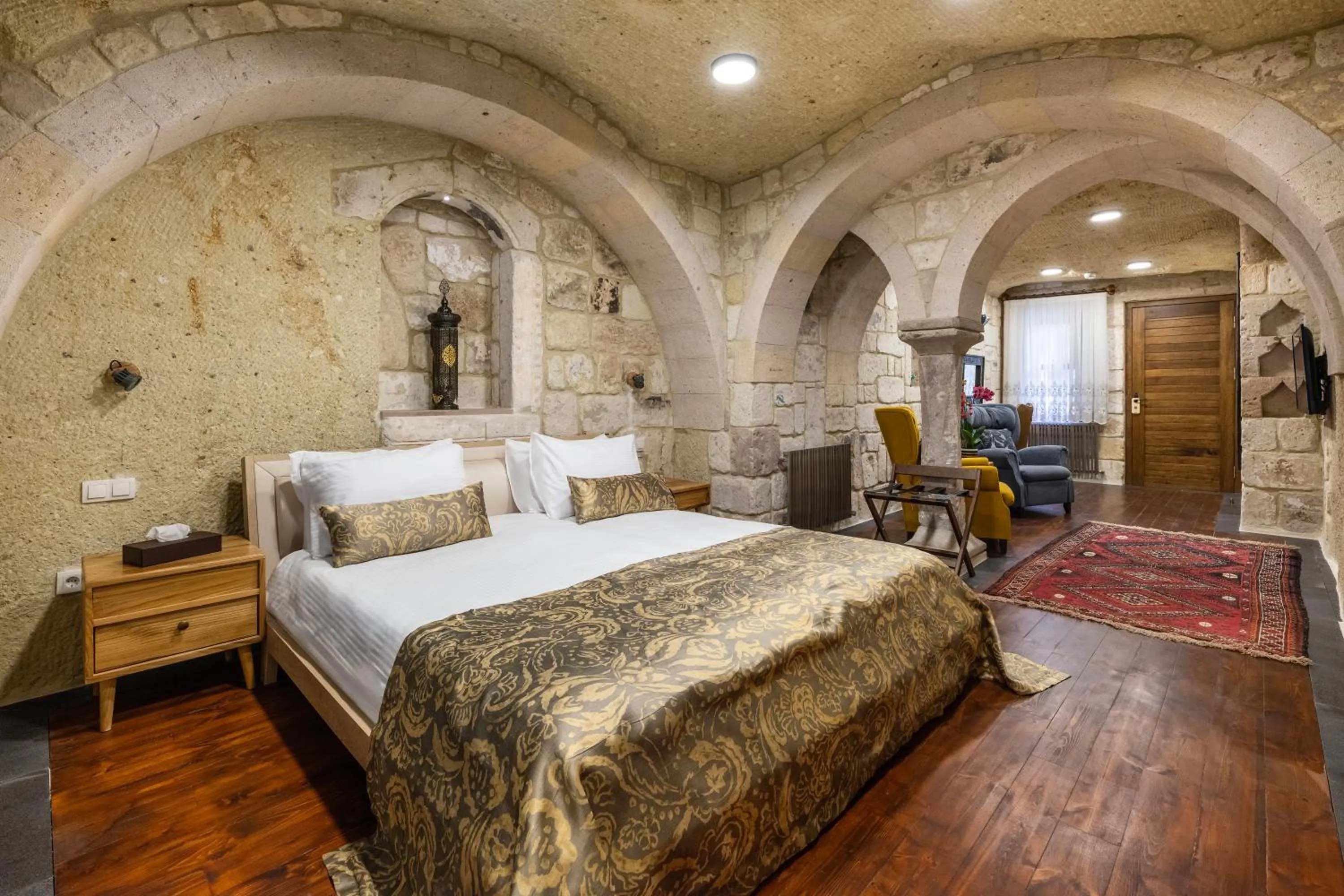 Bed in Cappadocia Estates Hotel