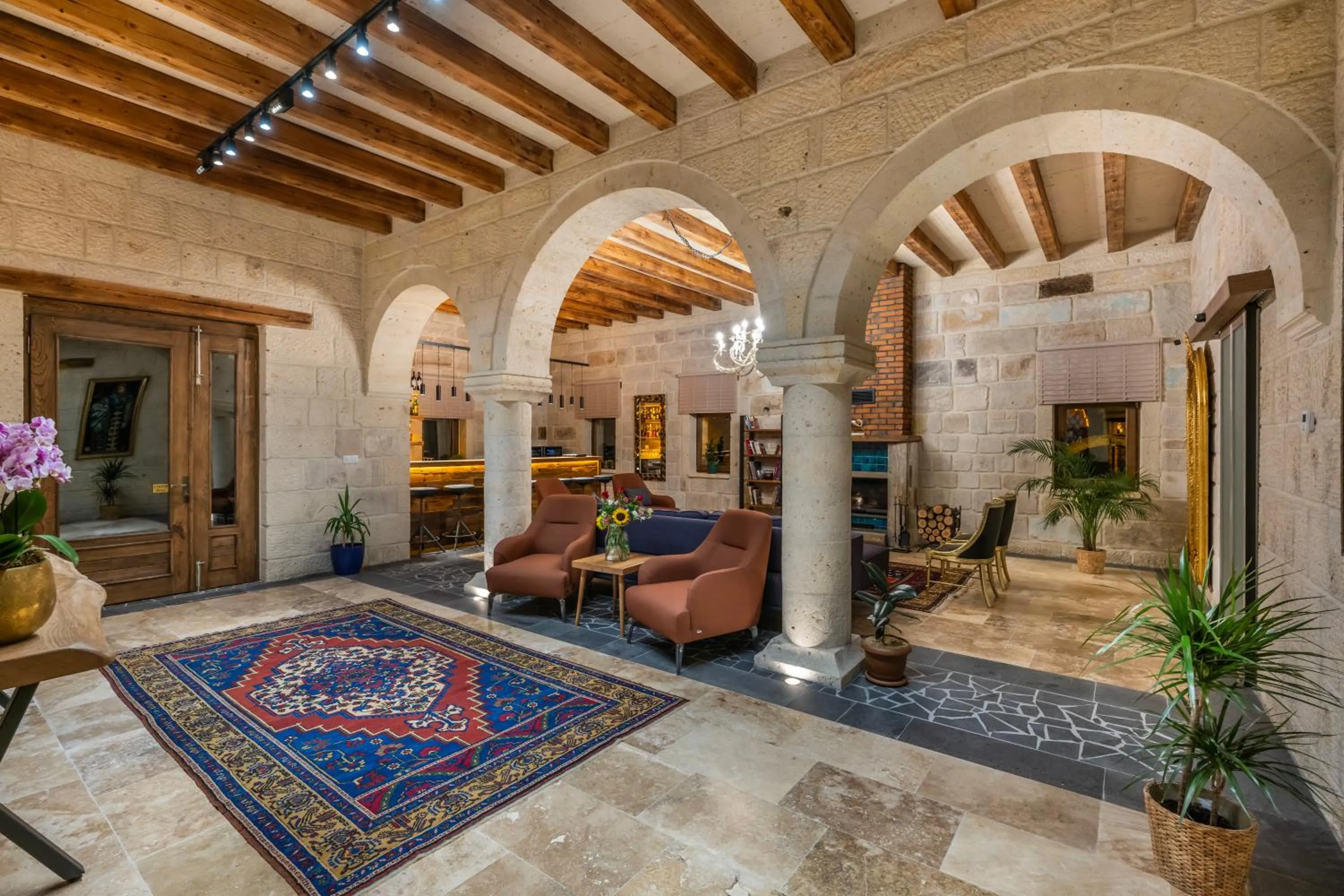 Seating area in Cappadocia Estates Hotel