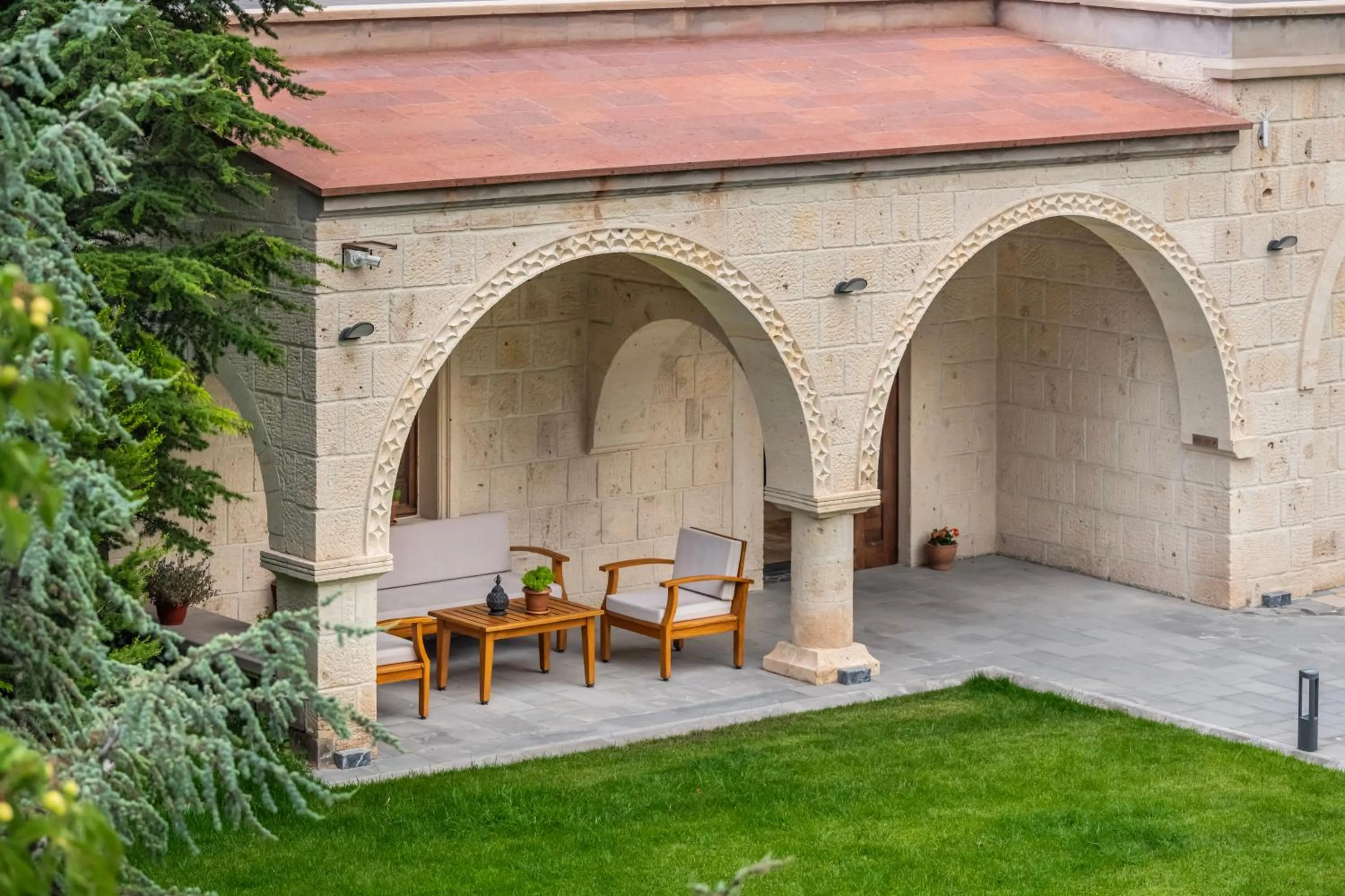 Patio in Cappadocia Estates Hotel