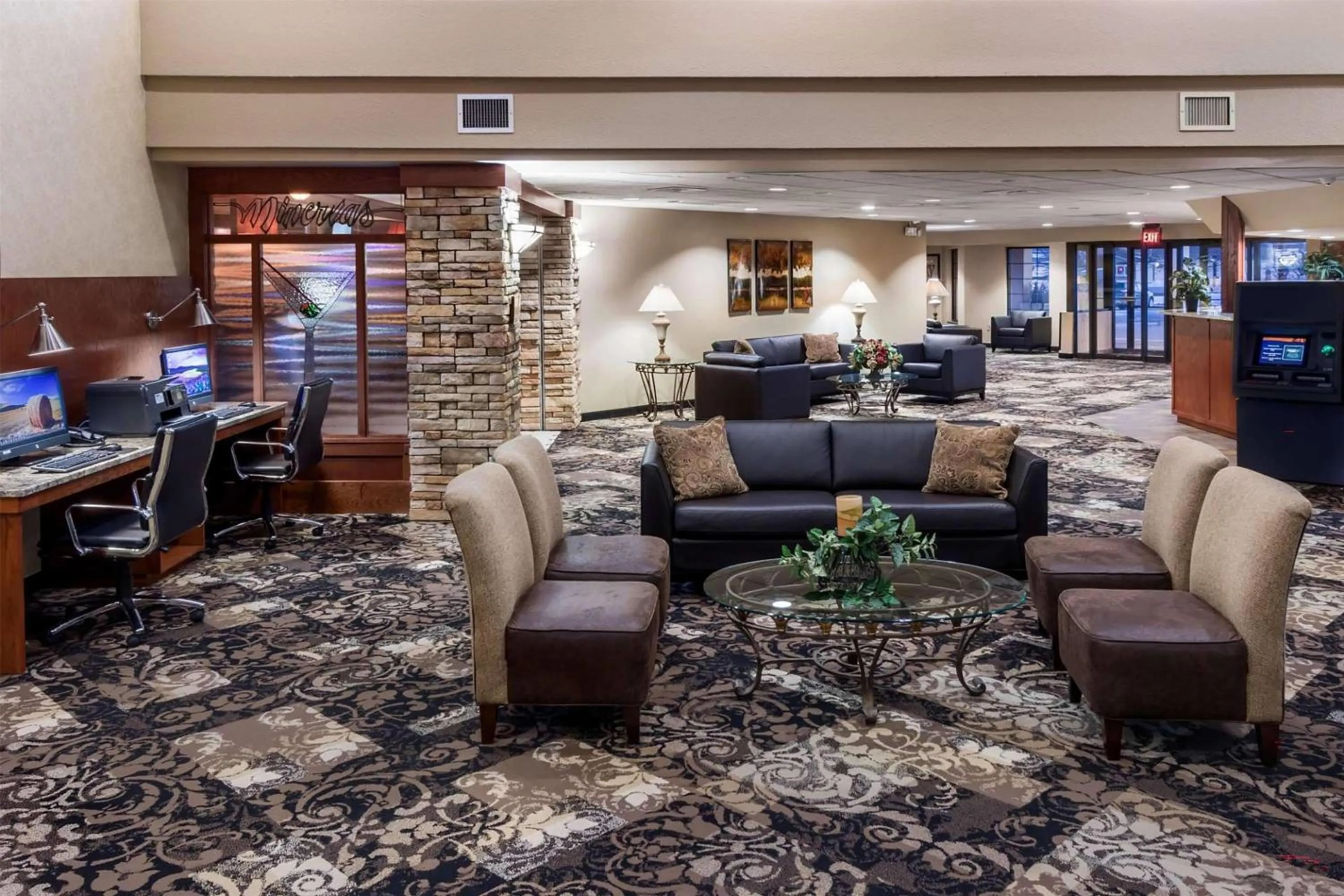Lobby or reception in AmericInn by Wyndham Watertown