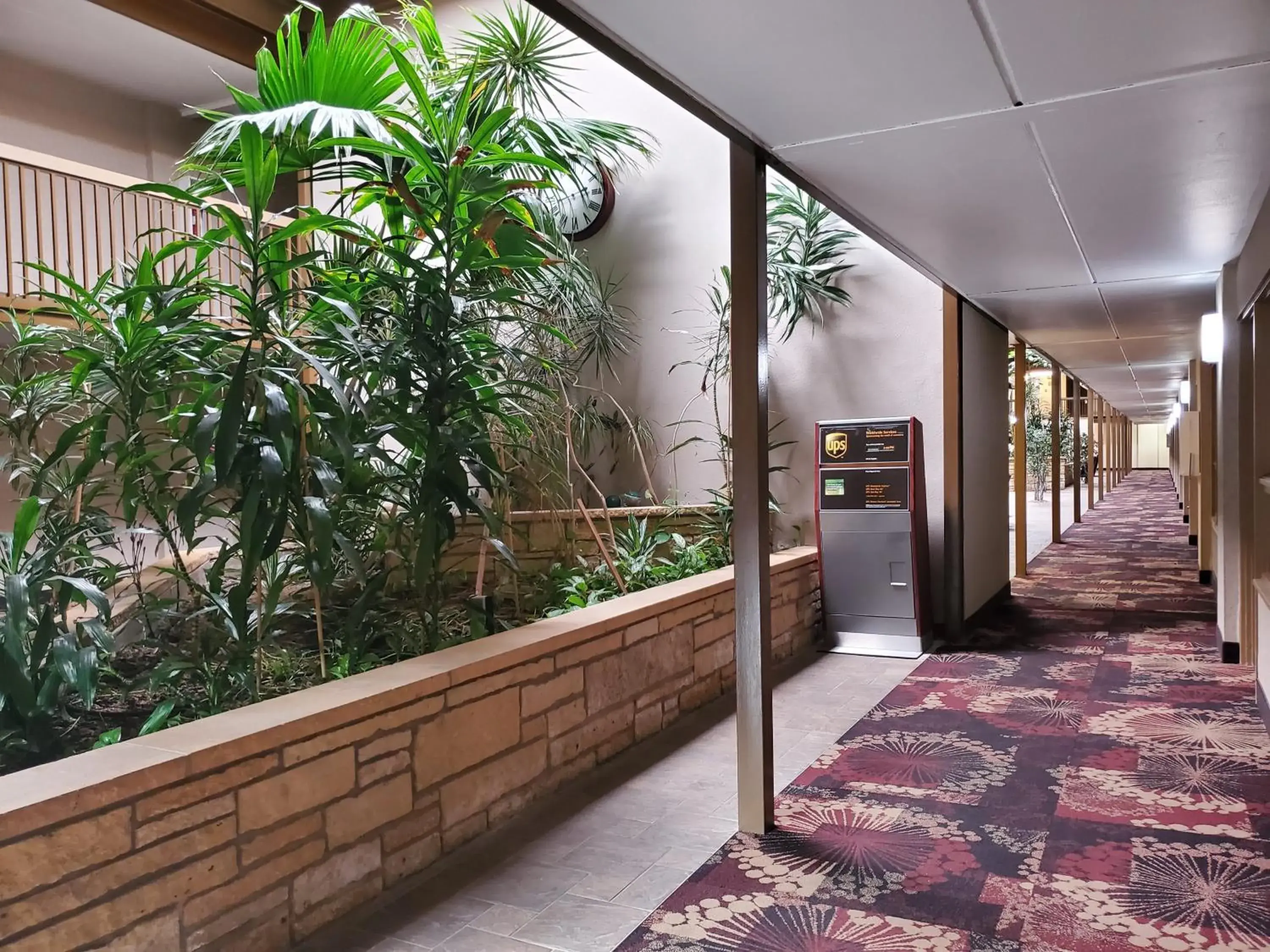 Inner courtyard view in Ramkota Hotel Watertown Inner courtyard view in Ramkota Hotel Watertown