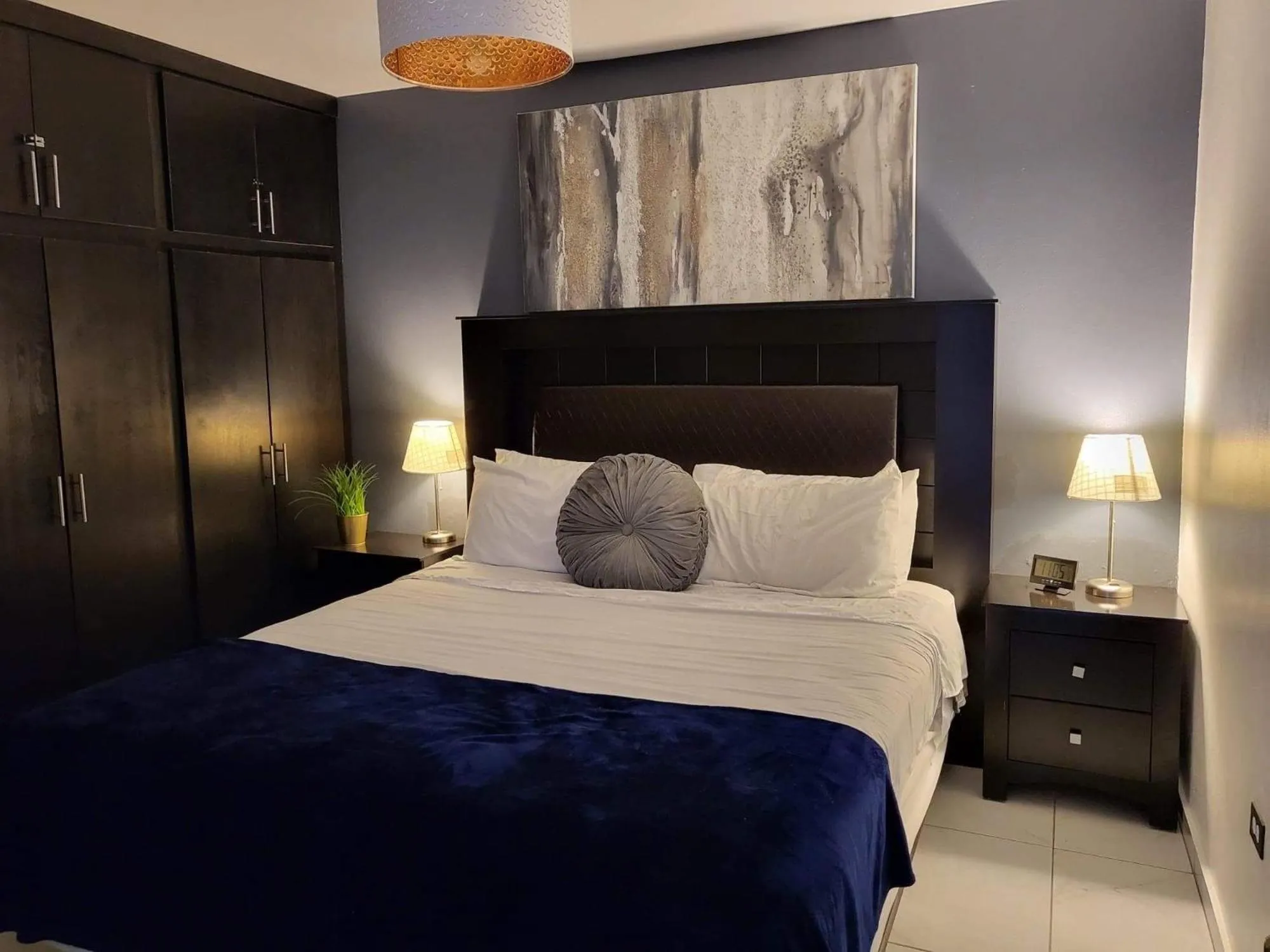 Bed in Modern Apartment