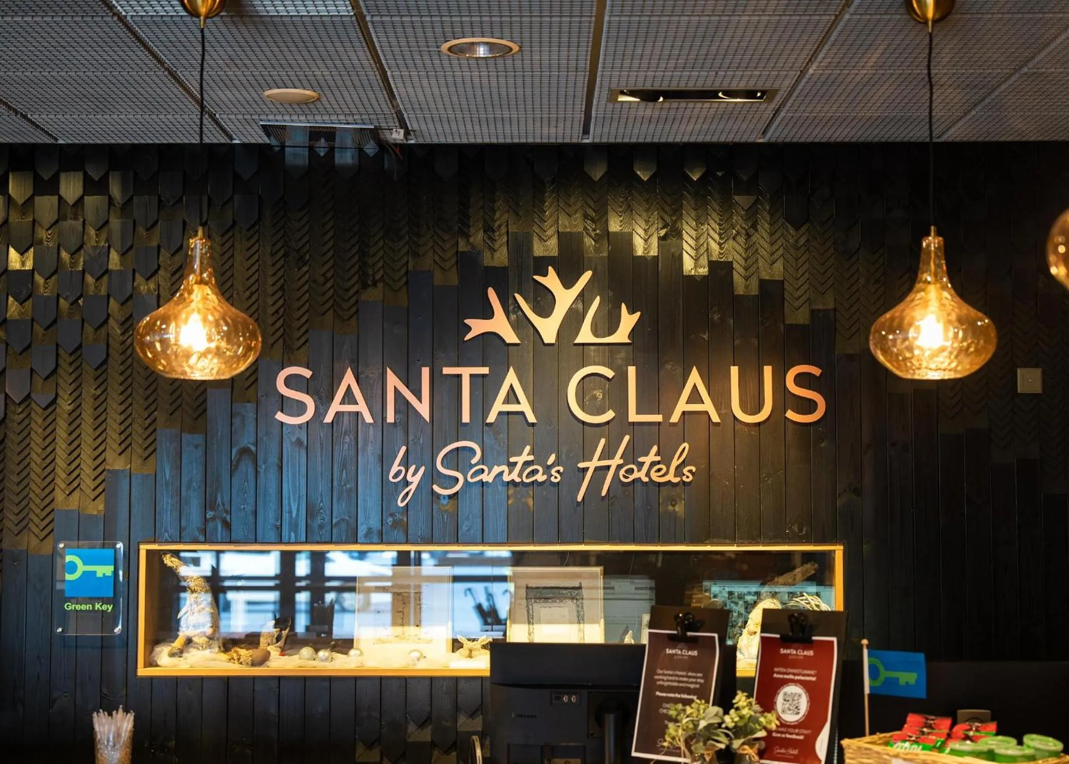 Lobby or reception in Santa's Hotel Santa Claus