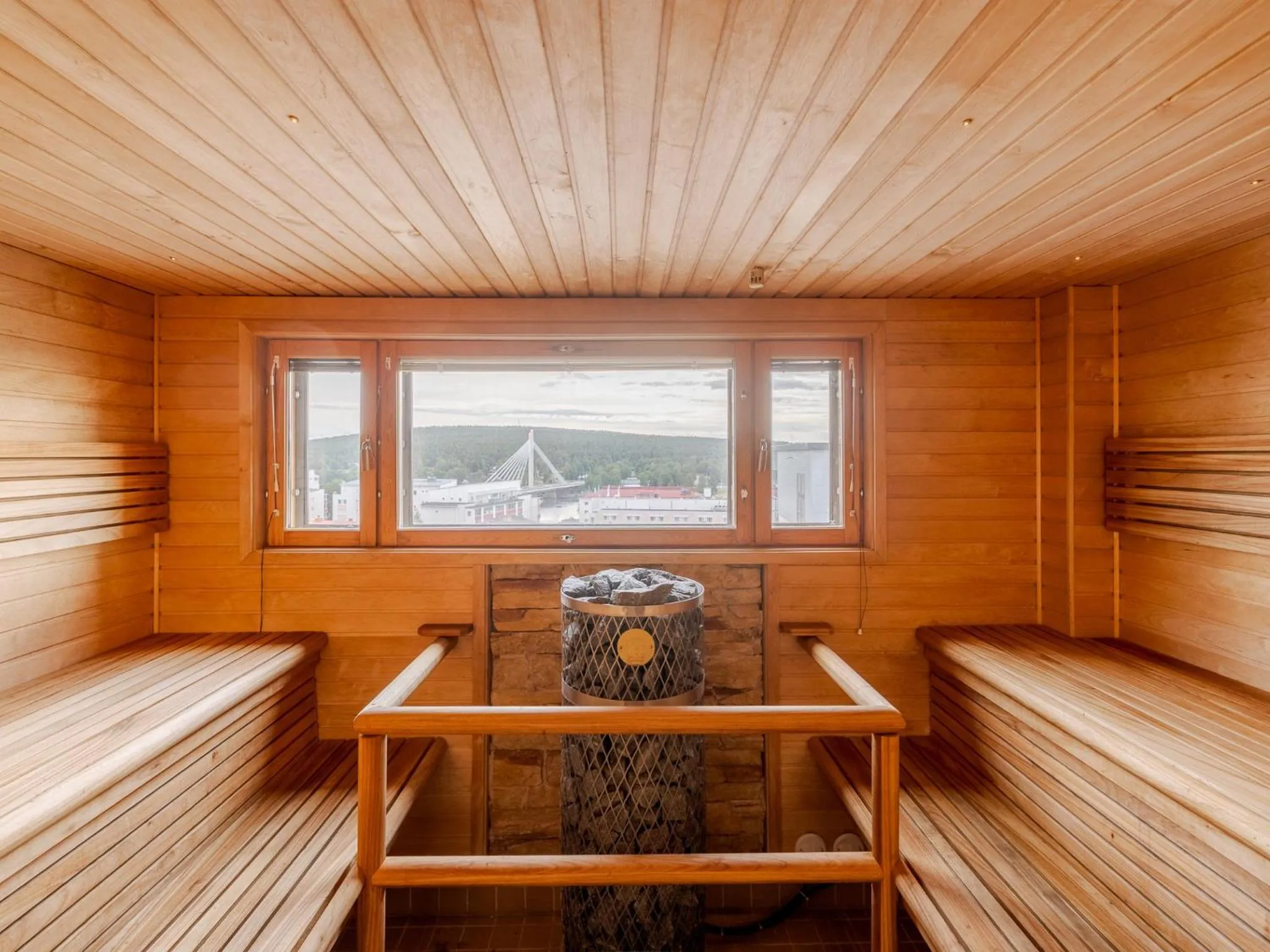 Sauna in Santa's Hotel Santa Claus