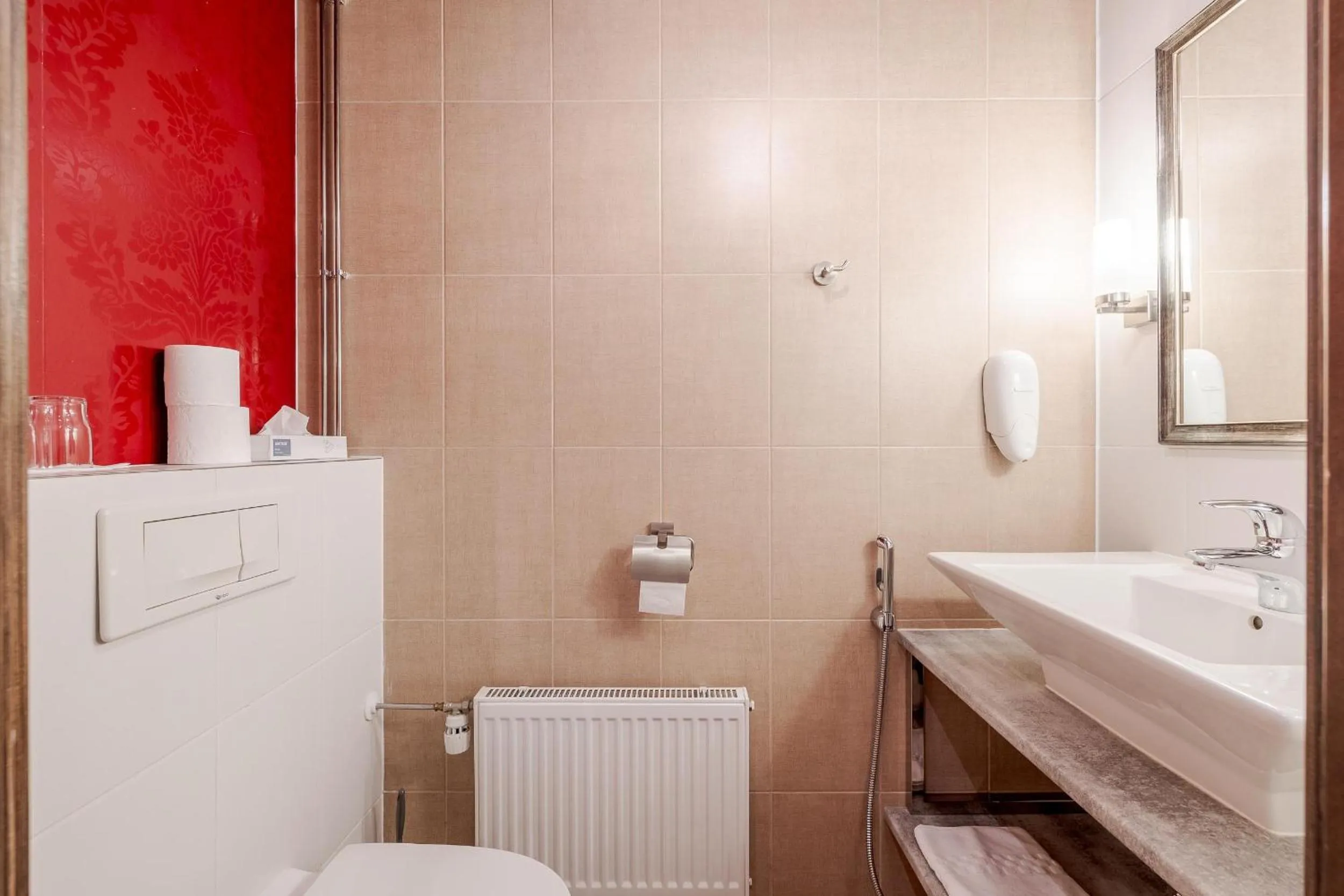 Bathroom in Santa's Hotel Santa Claus