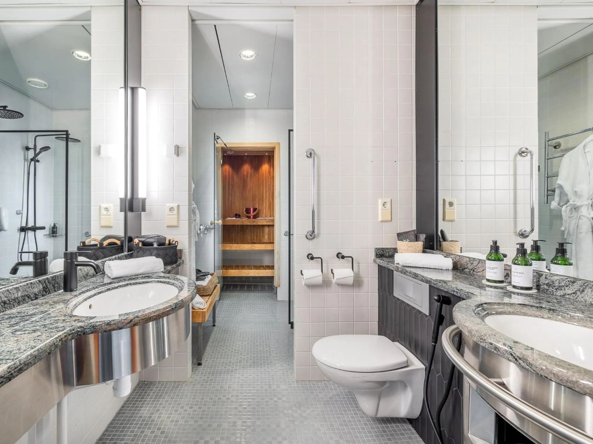 Bathroom in Santa's Hotel Santa Claus