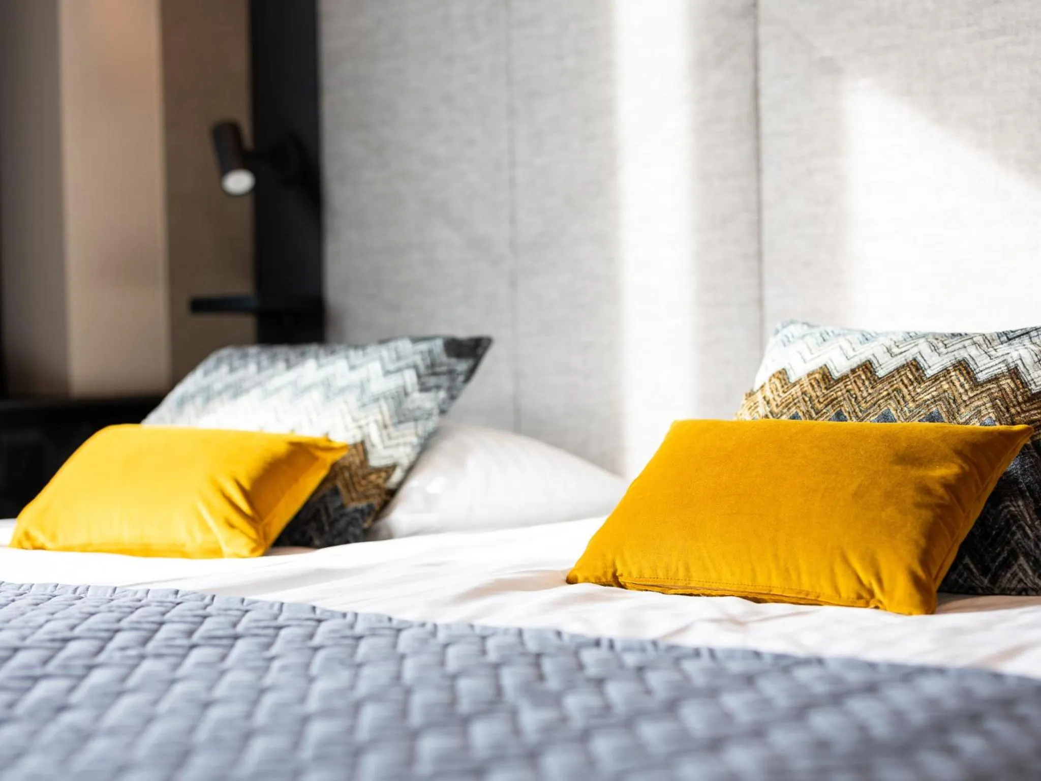 Bed in Santa's Hotel Santa Claus