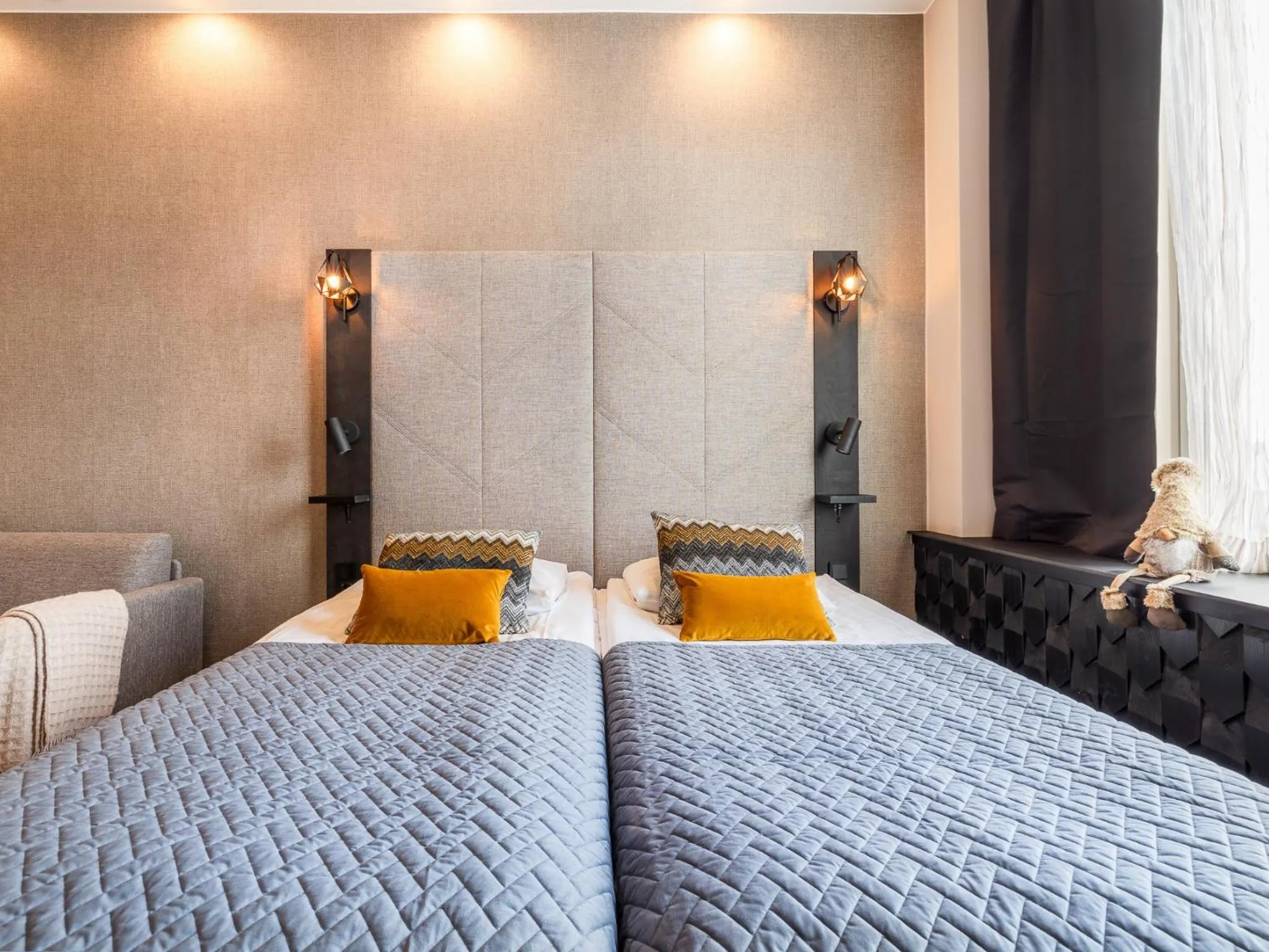 Bed in Santa's Hotel Santa Claus