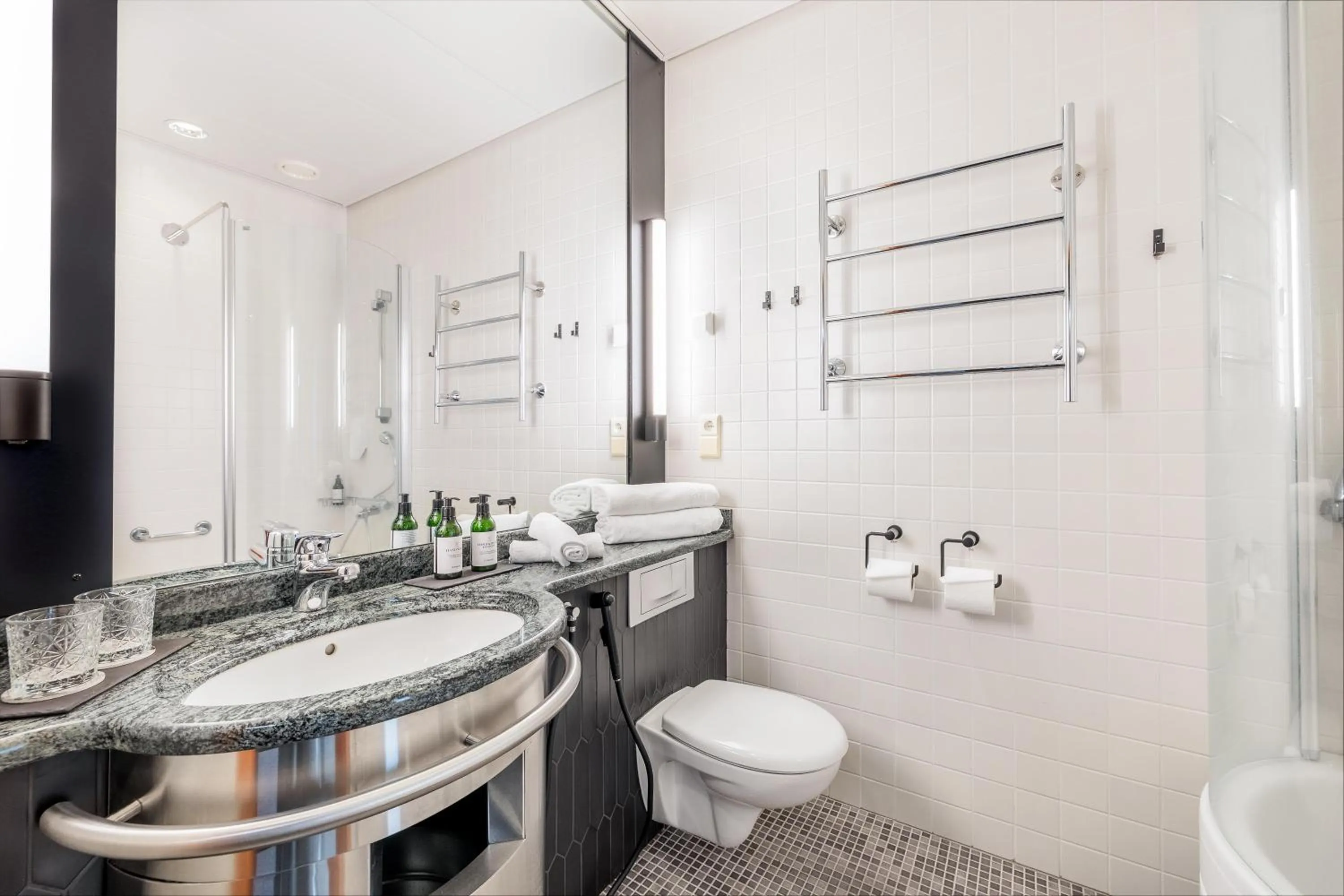 Bathroom in Santa's Hotel Santa Claus