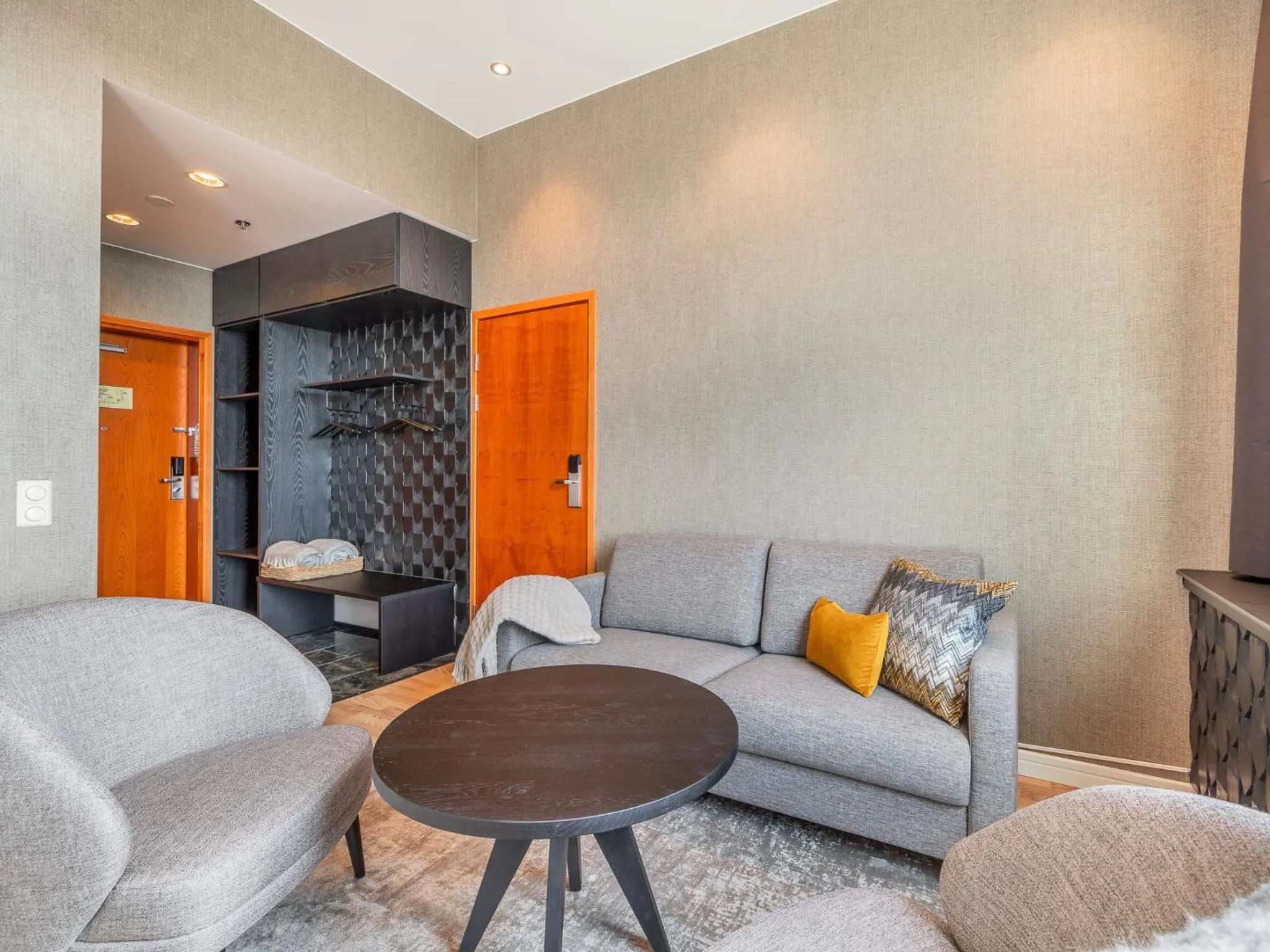 Seating area in Santa's Hotel Santa Claus