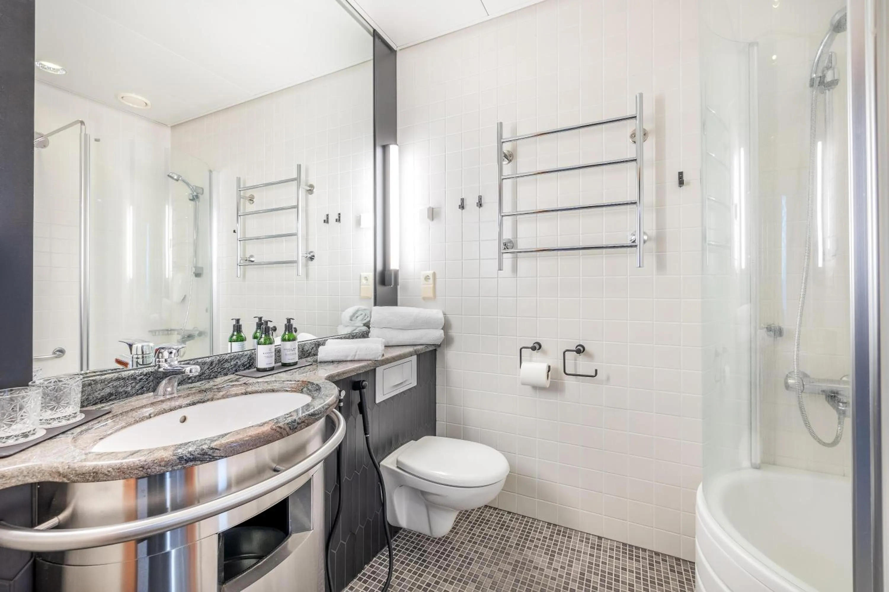 Bathroom in Santa's Hotel Santa Claus