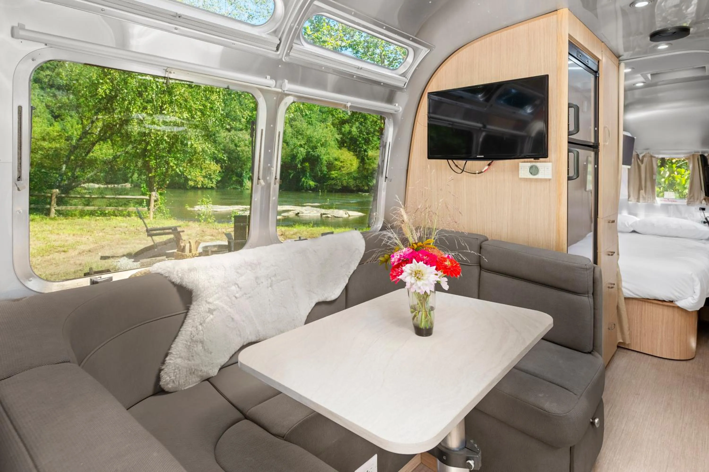 TV and multimedia in Asheville River Cabins