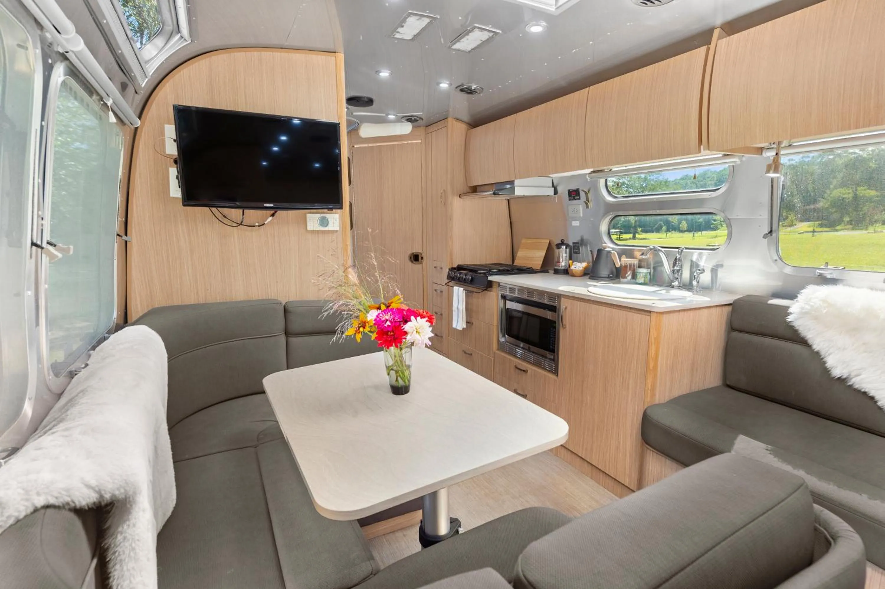 TV and multimedia in Asheville River Cabins