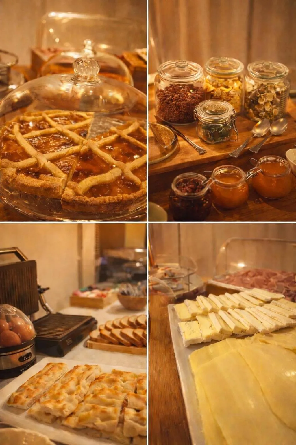 Buffet breakfast in Hotel Elisabetta