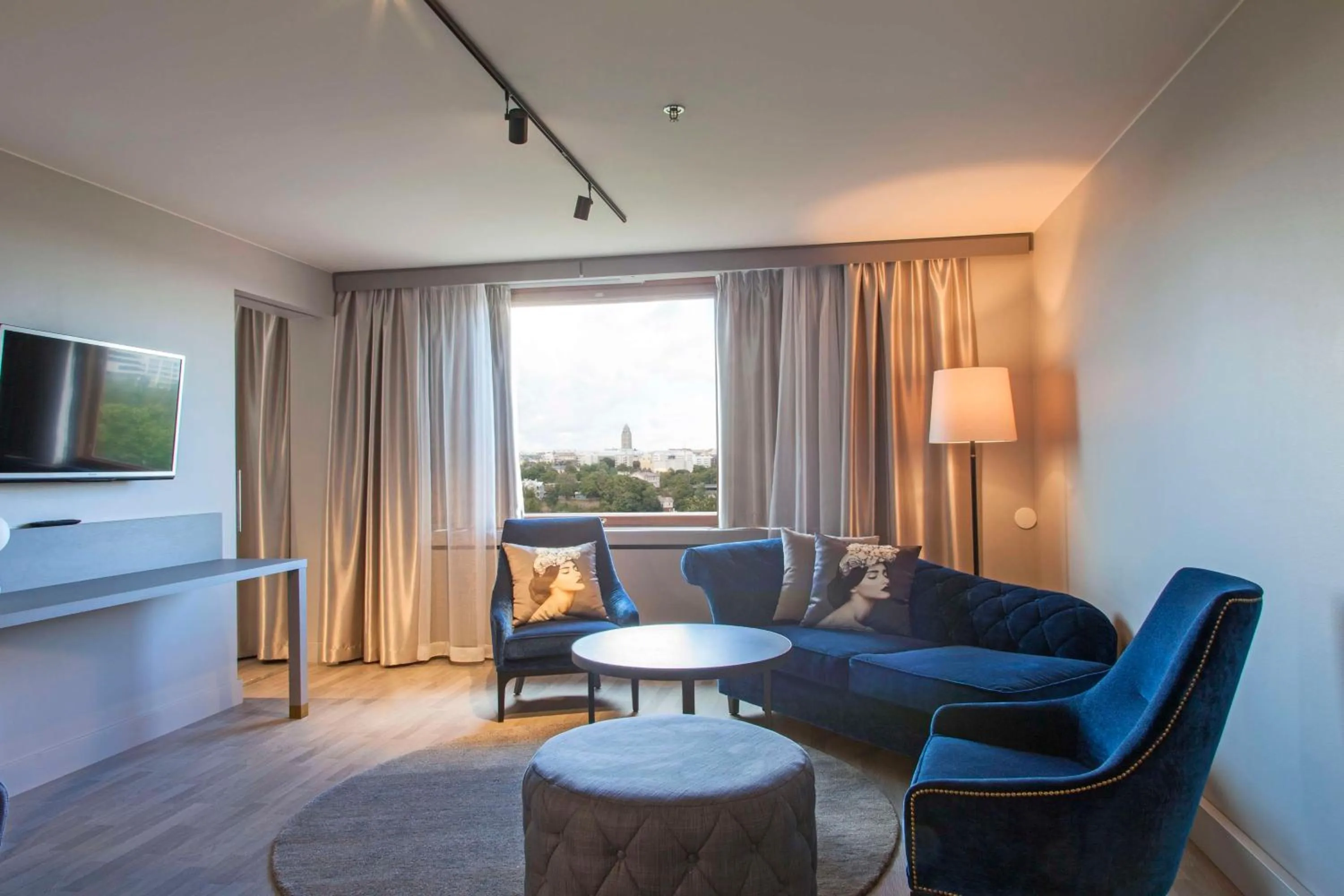 Bedroom in Scandic Park Helsinki