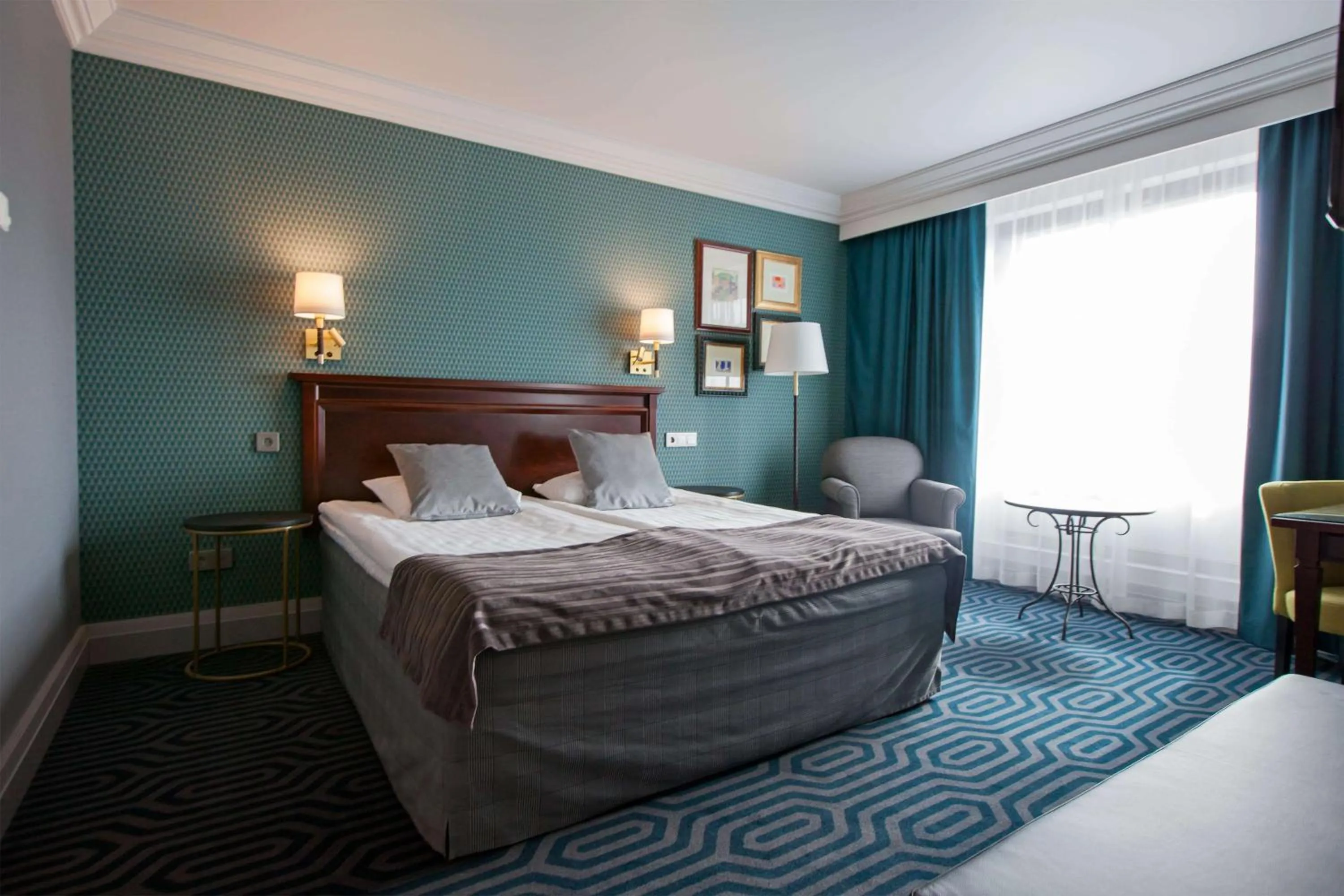 Bedroom, Bed in Scandic Park Helsinki