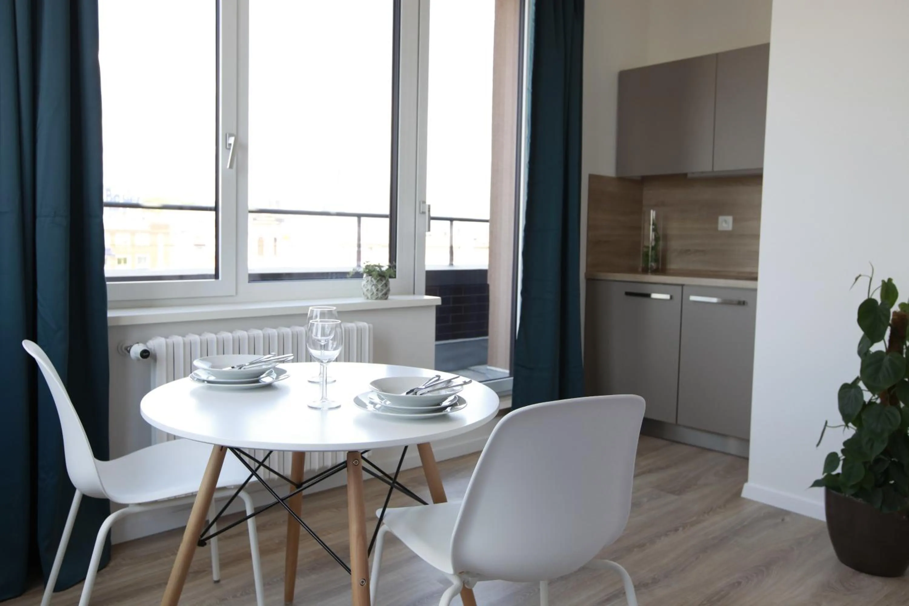 Balcony/Terrace in City Center Best Place Apartments