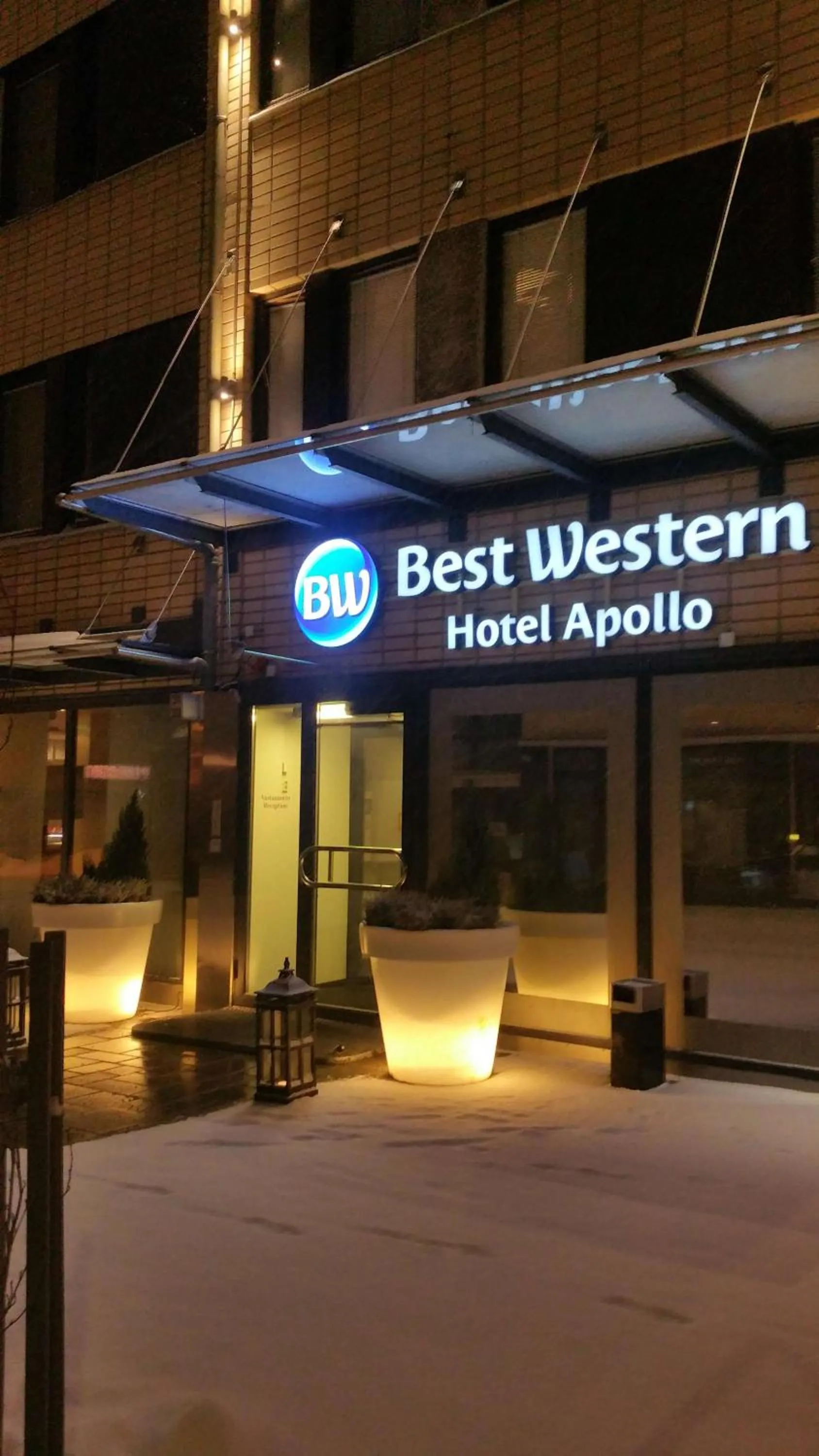 Property building in Best Western Hotel Apollo