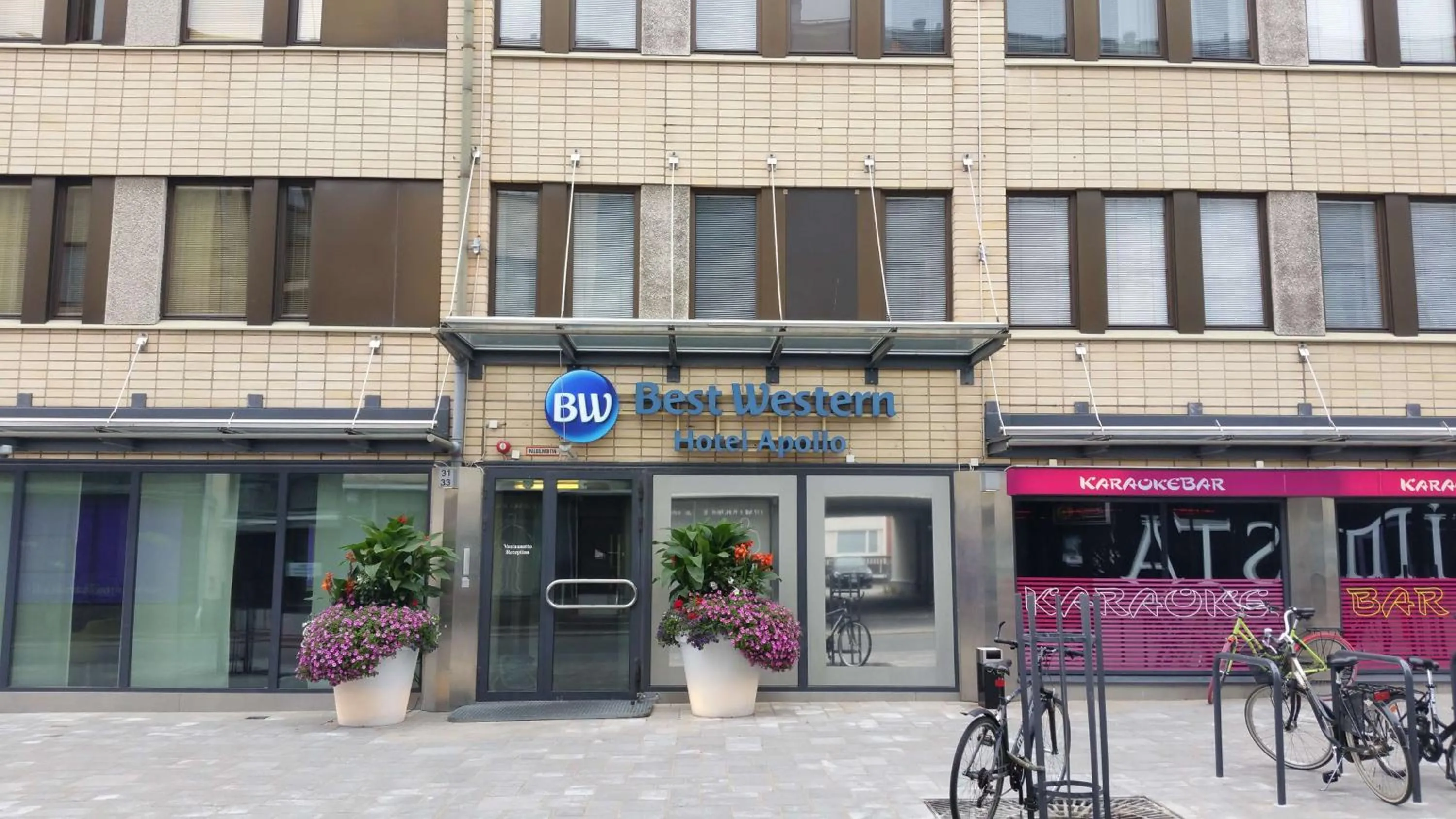 Property building in Best Western Hotel Apollo