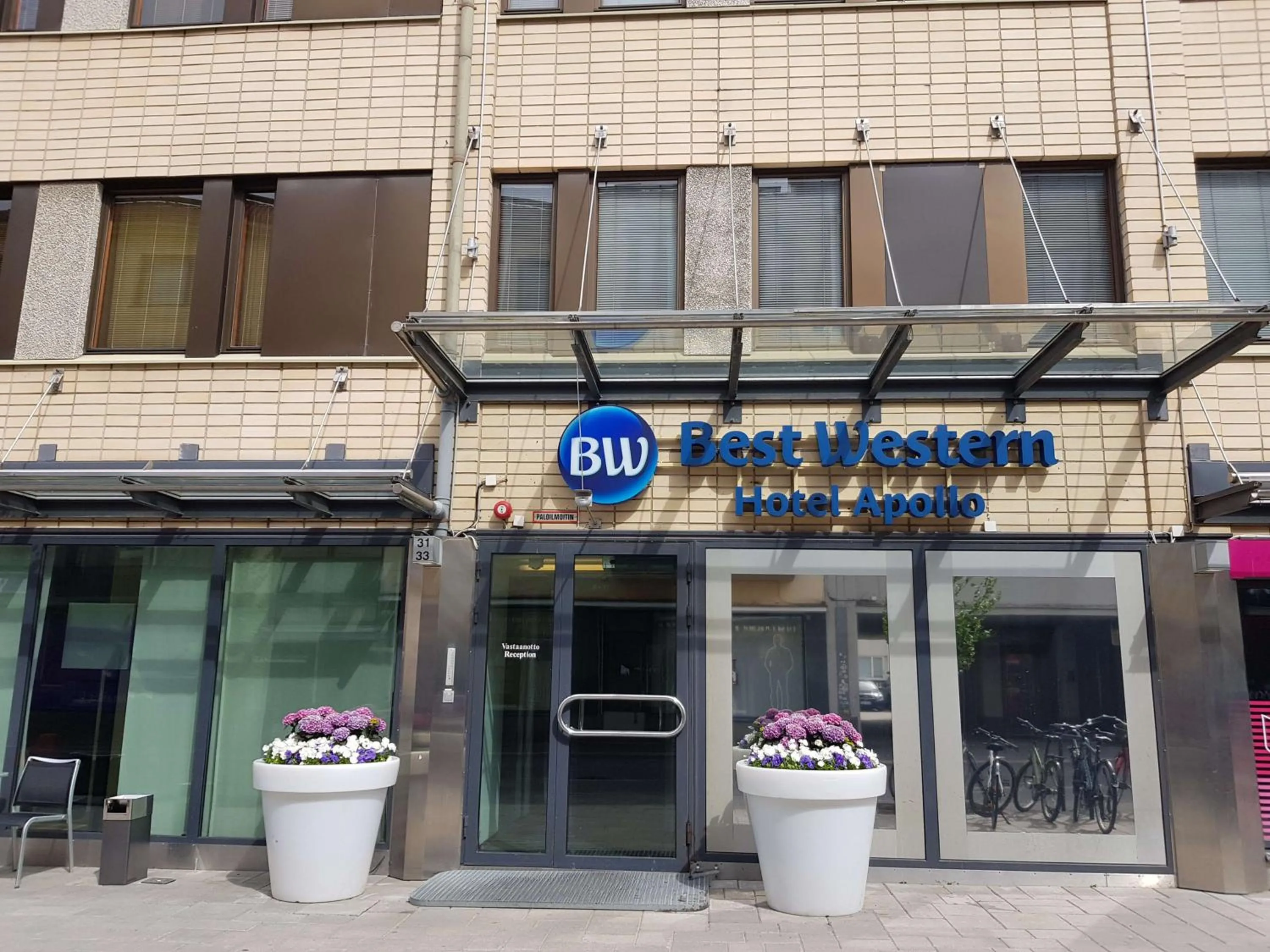 Property building in Best Western Hotel Apollo