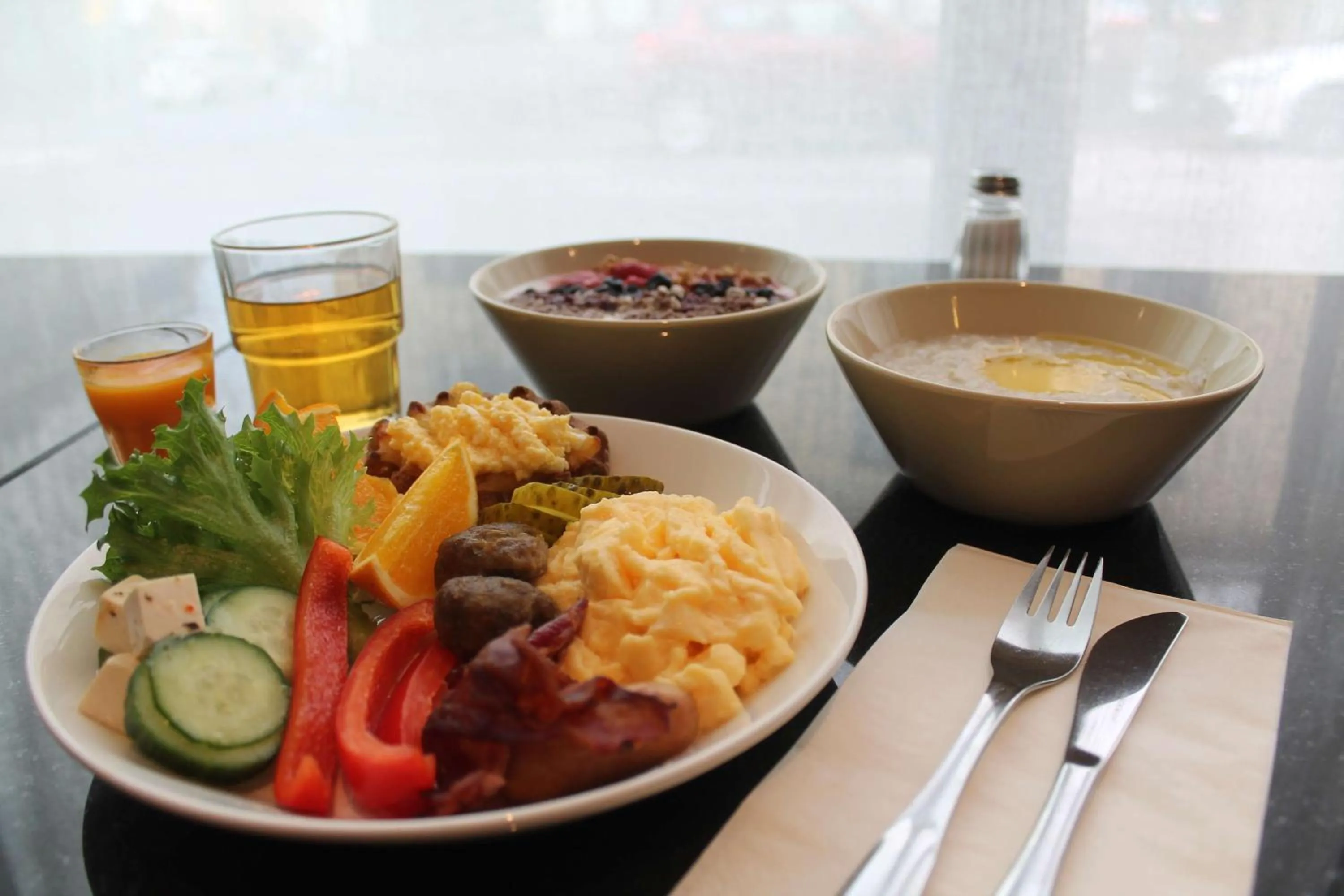 Breakfast in Best Western Hotel Apollo