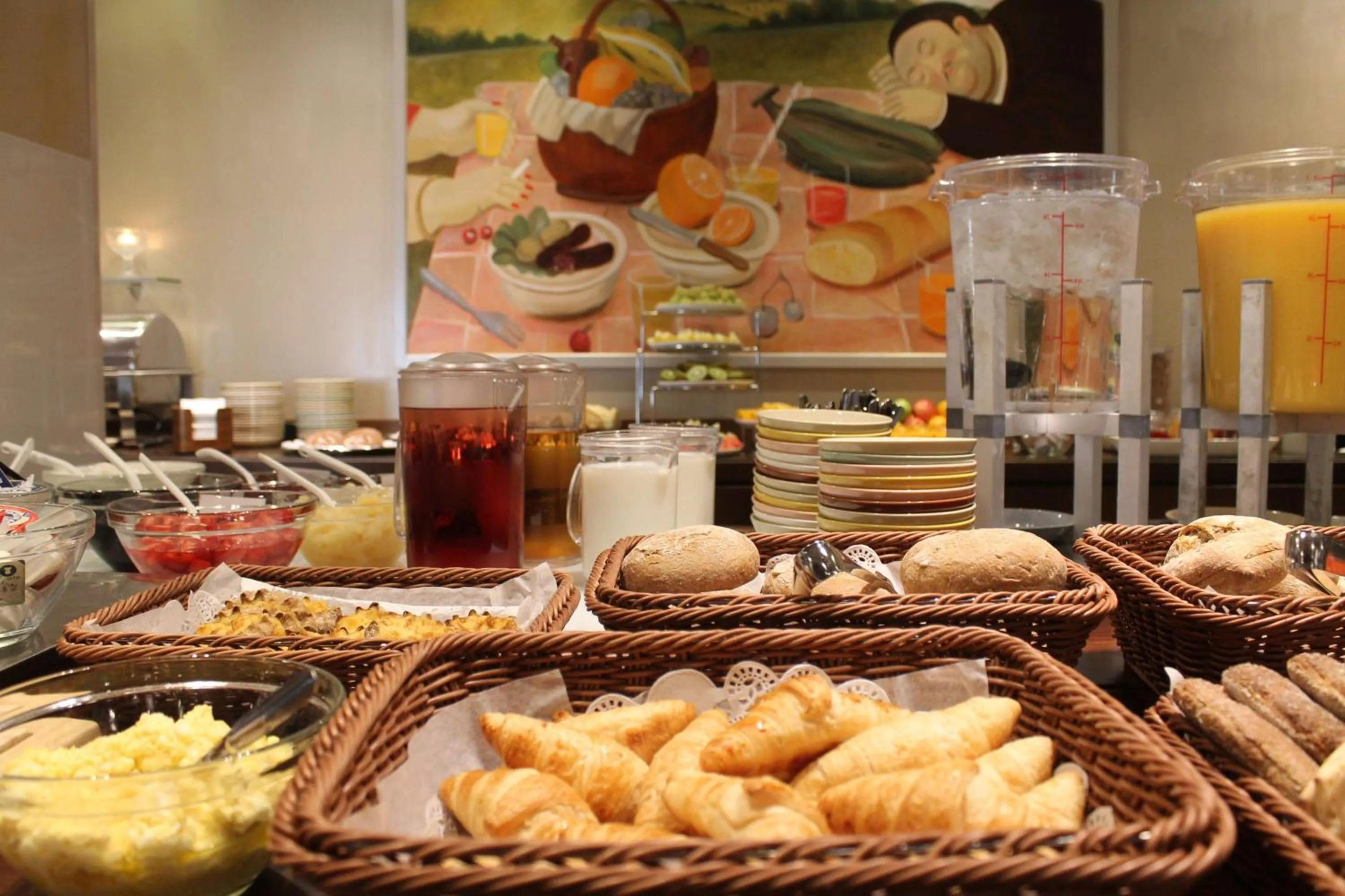 Breakfast in Best Western Hotel Apollo